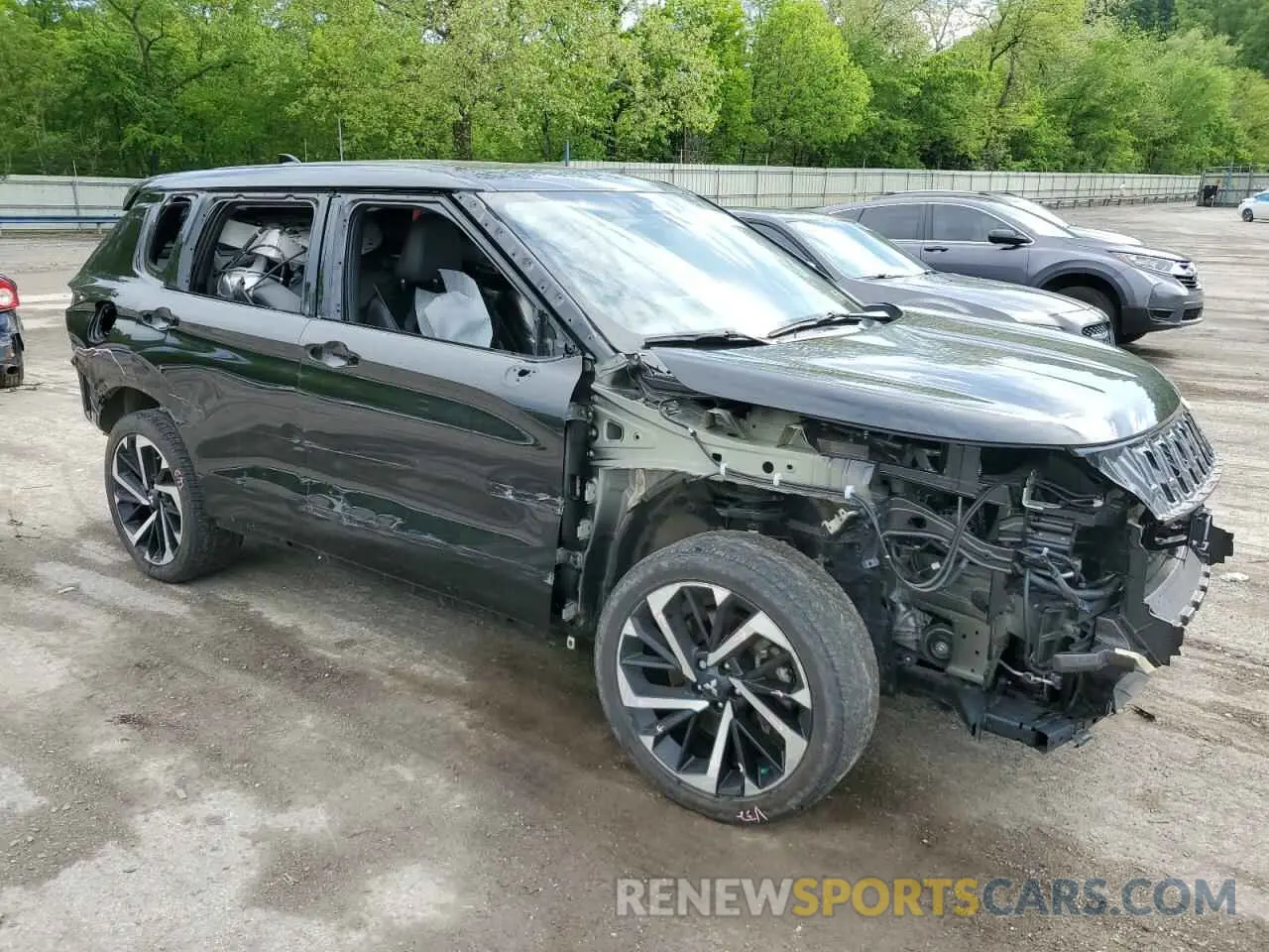 4 Photograph of a damaged car JA4J4UA87PZ011064 MITSUBISHI OUTLANDER 2023