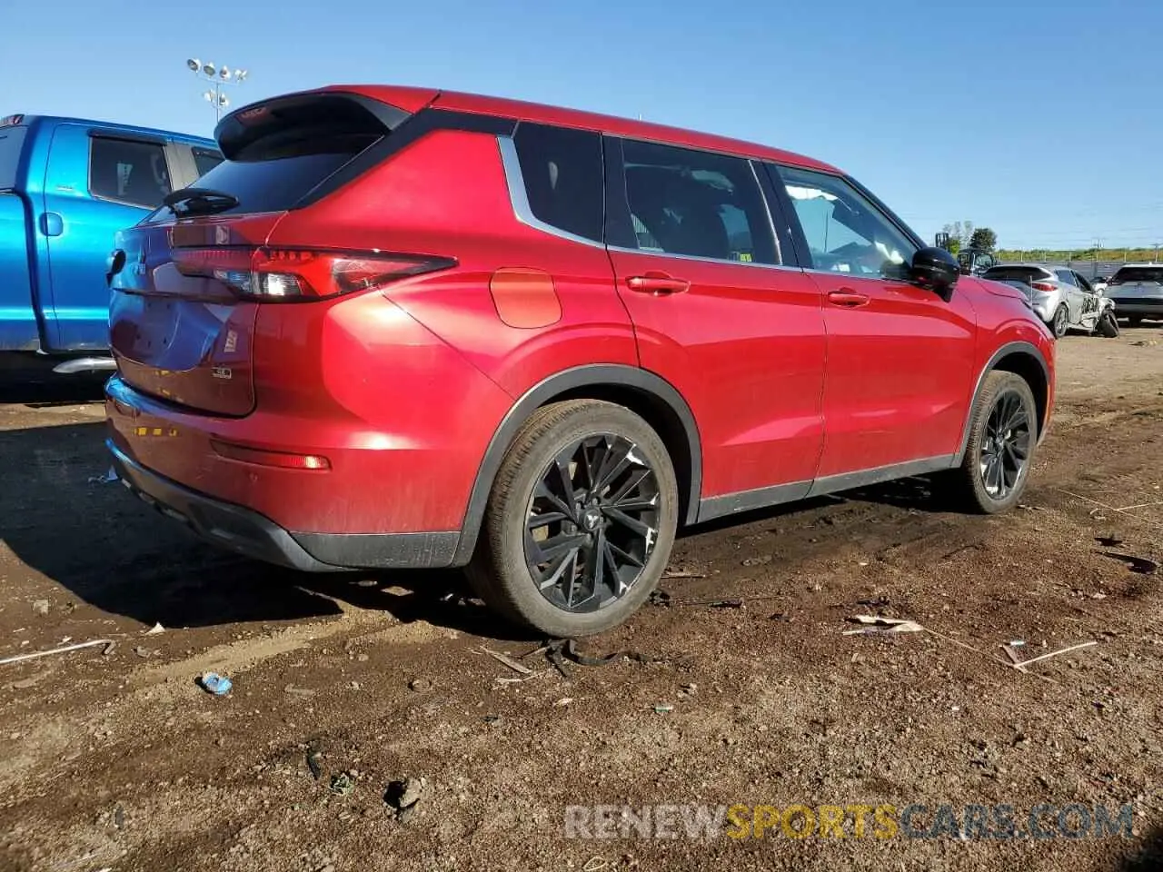 3 Photograph of a damaged car JA4J4UA87PZ029600 MITSUBISHI OUTLANDER 2023