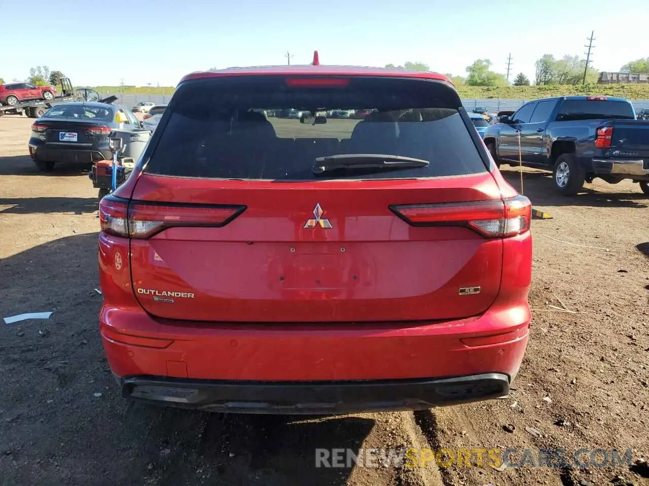 6 Photograph of a damaged car JA4J4UA87PZ029600 MITSUBISHI OUTLANDER 2023
