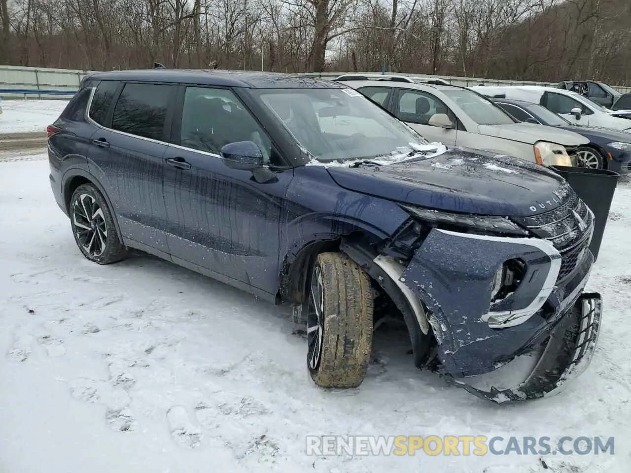 4 Photograph of a damaged car JA4J4UA87PZ057350 MITSUBISHI OUTLANDER 2023