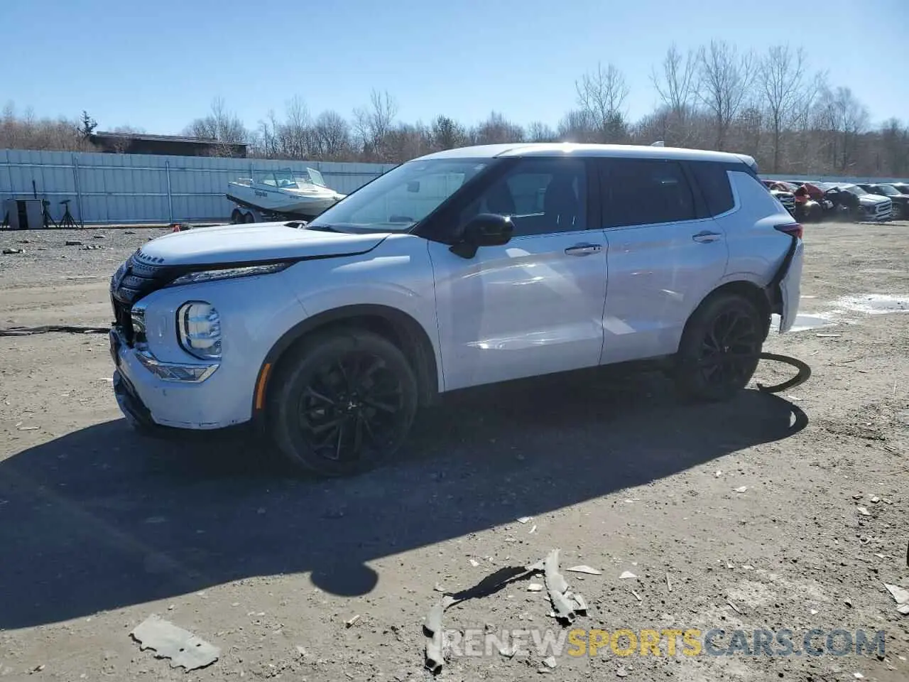 1 Photograph of a damaged car JA4J4UA88PZ016905 MITSUBISHI OUTLANDER 2023