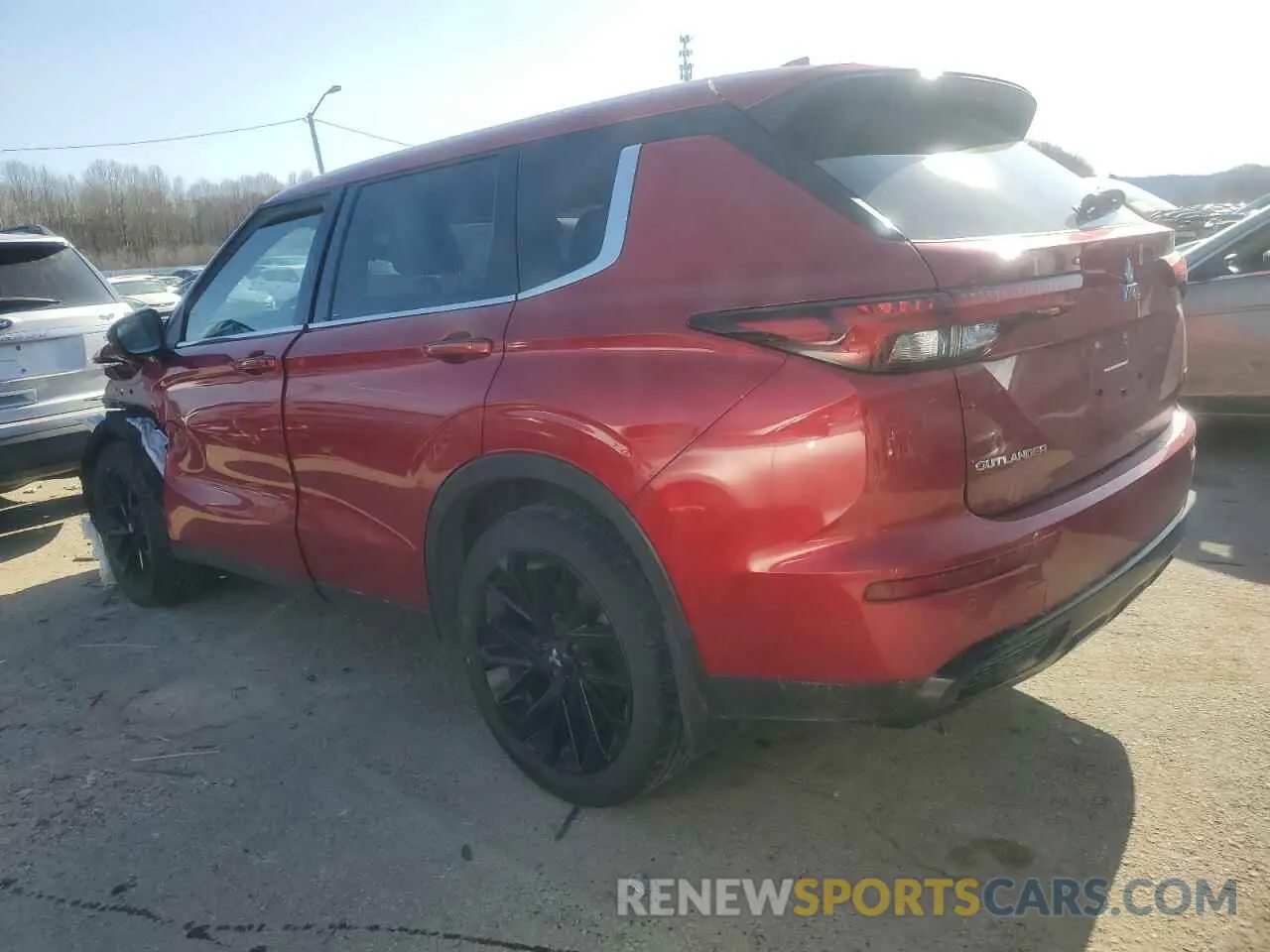 2 Photograph of a damaged car JA4J4UA89PZ050254 MITSUBISHI OUTLANDER 2023