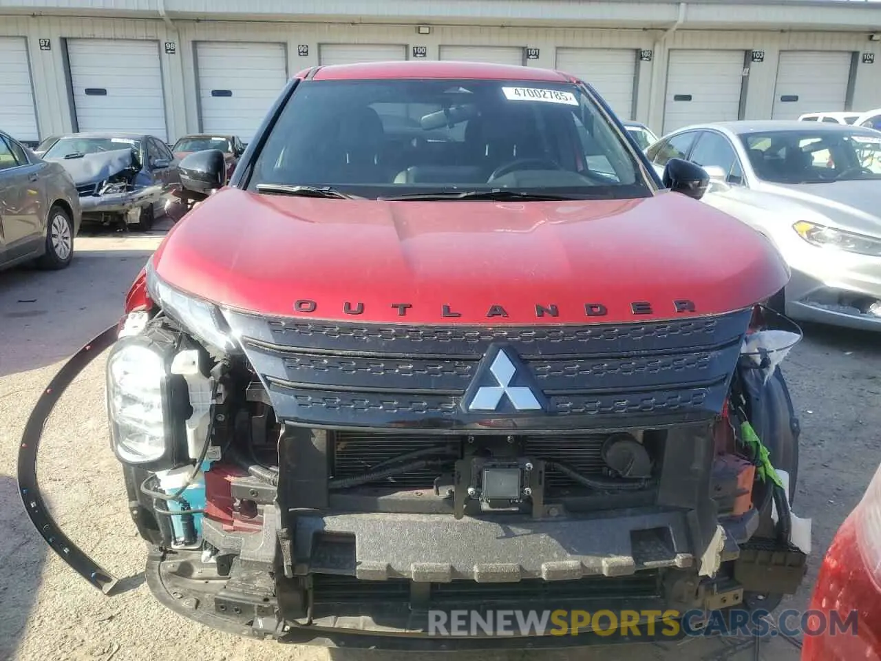 5 Photograph of a damaged car JA4J4UA89PZ050254 MITSUBISHI OUTLANDER 2023