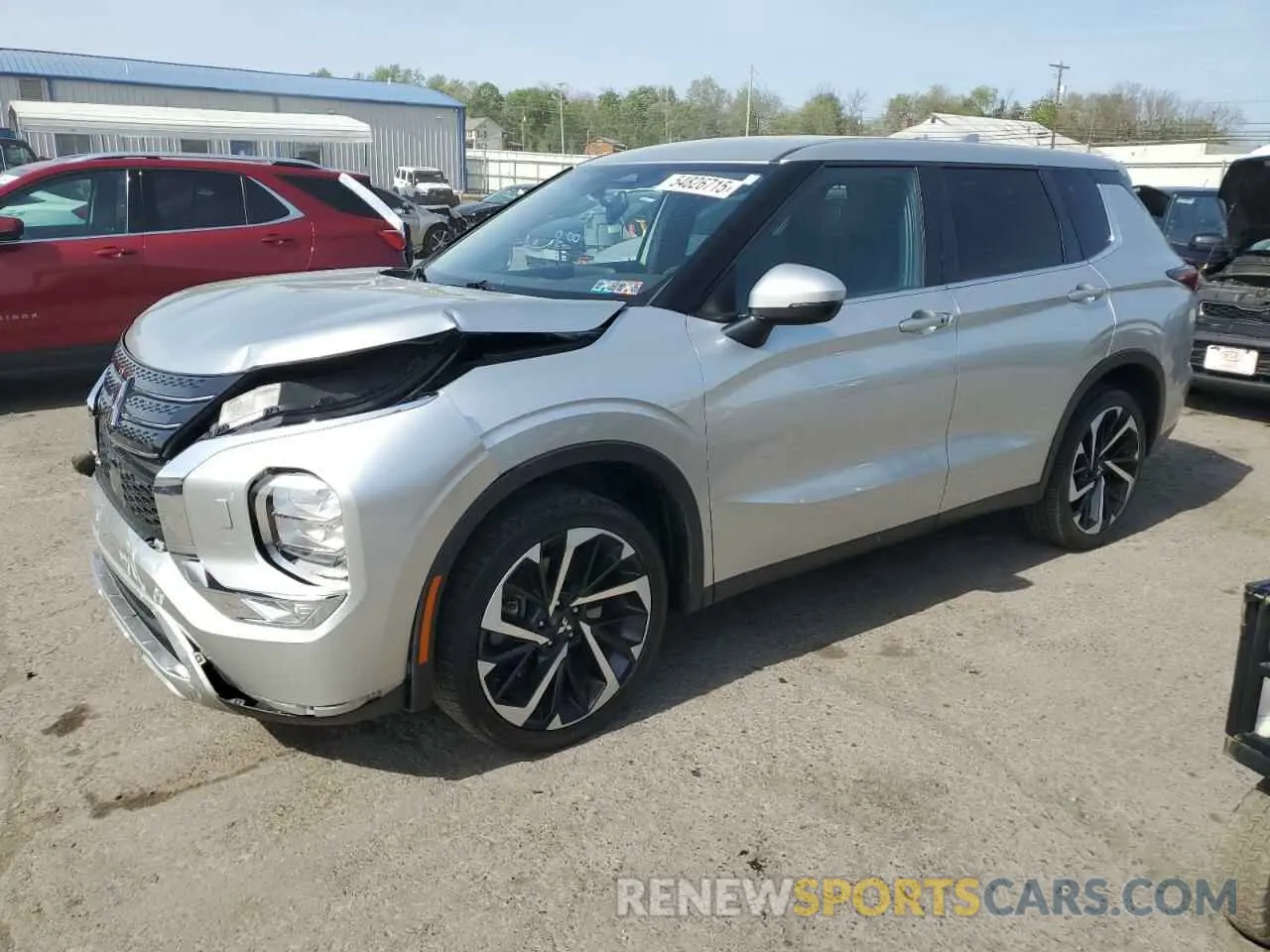 1 Photograph of a damaged car JA4J4UA8XPZ030868 MITSUBISHI OUTLANDER 2023