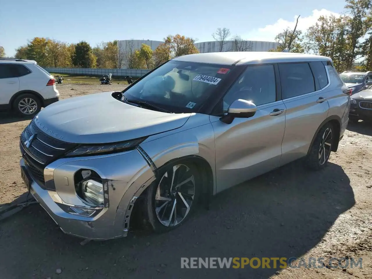 1 Photograph of a damaged car JA4J4UA8XPZ050554 MITSUBISHI OUTLANDER 2023