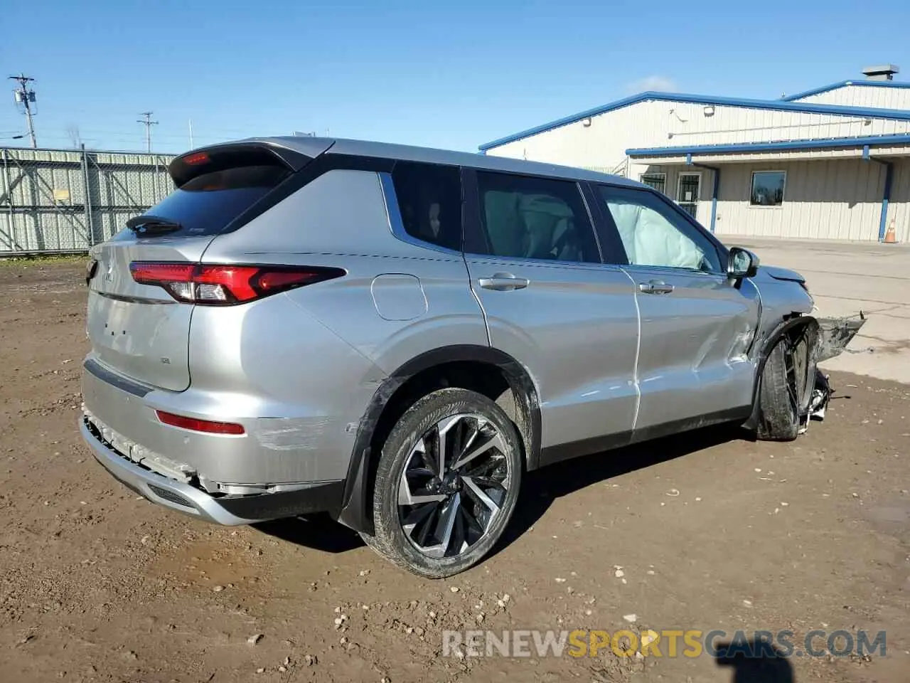 3 Photograph of a damaged car JA4J4UA8XPZ050554 MITSUBISHI OUTLANDER 2023