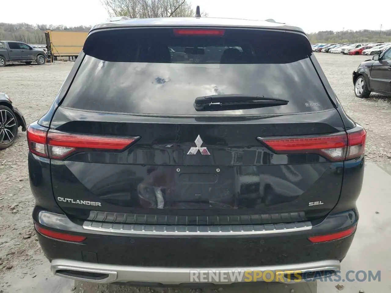 6 Photograph of a damaged car JA4J4VA80PZ019058 MITSUBISHI OUTLANDER 2023
