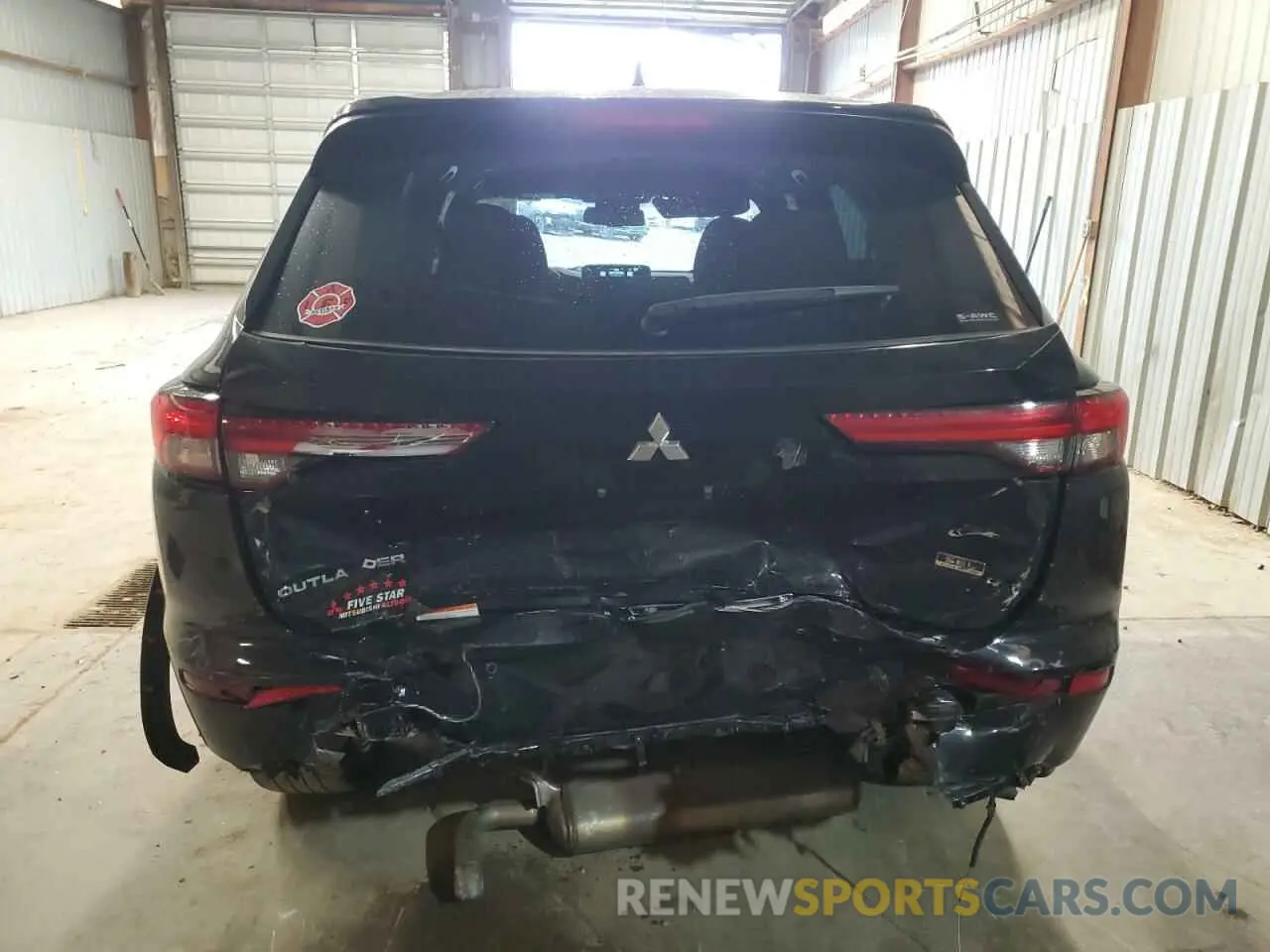 6 Photograph of a damaged car JA4J4VA80PZ038953 MITSUBISHI OUTLANDER 2023