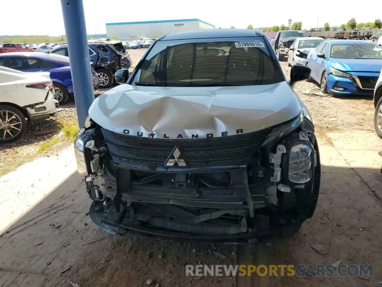 5 Photograph of a damaged car JA4J4VA83PZ010273 MITSUBISHI OUTLANDER 2023