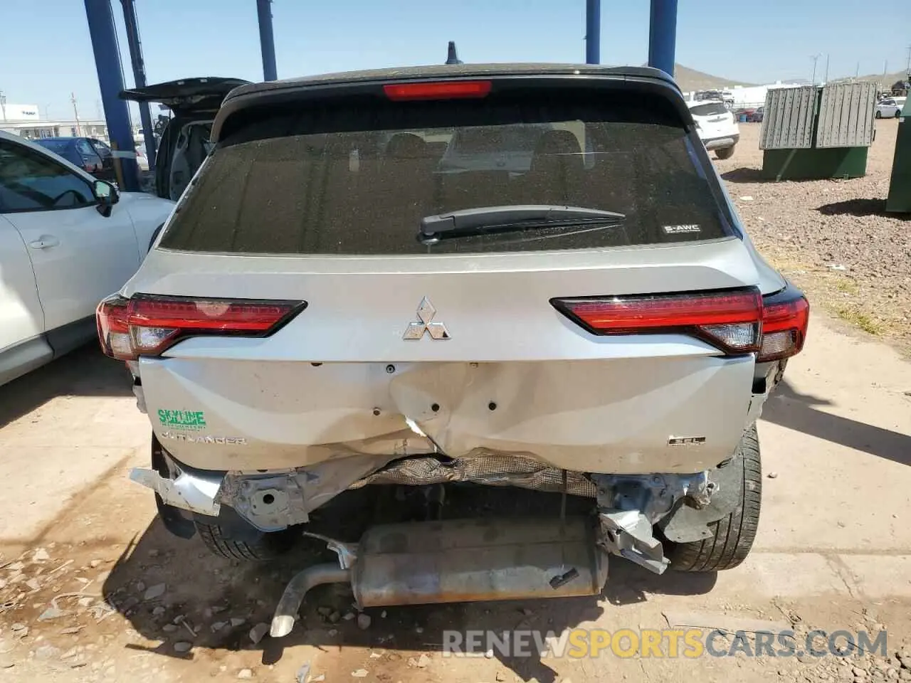 6 Photograph of a damaged car JA4J4VA83PZ010273 MITSUBISHI OUTLANDER 2023