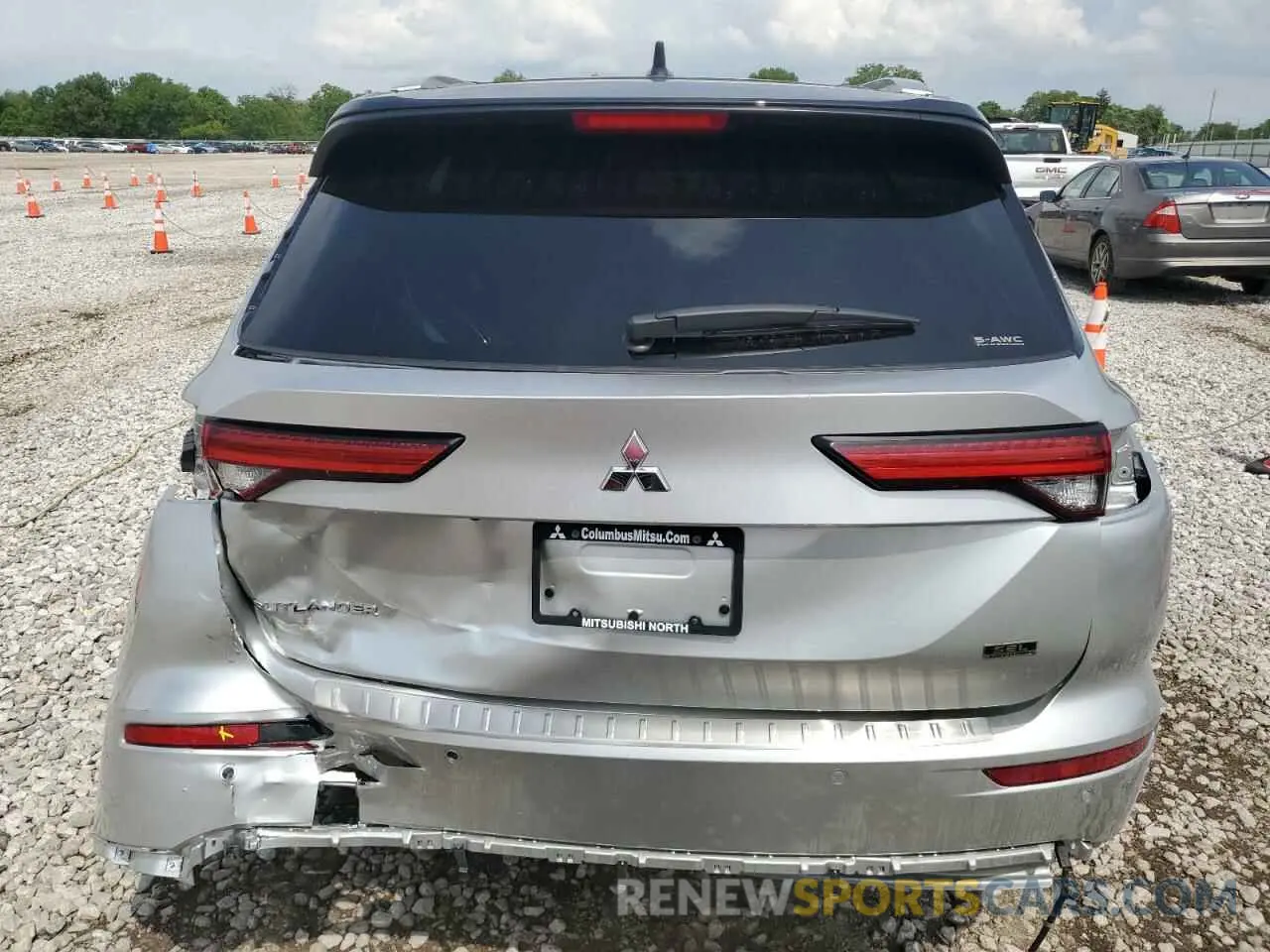 6 Photograph of a damaged car JA4J4VA85PZ015362 MITSUBISHI OUTLANDER 2023