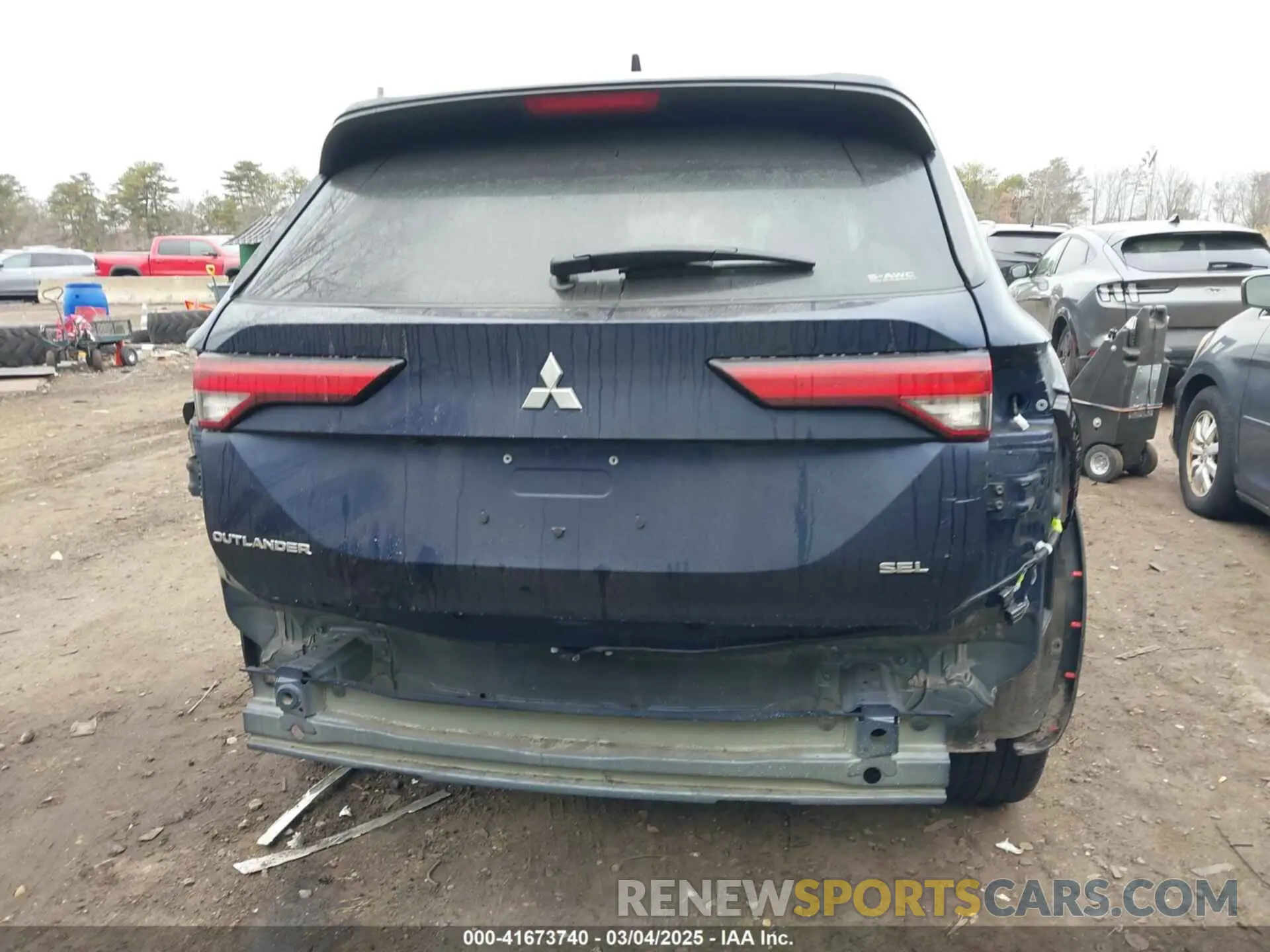 16 Photograph of a damaged car JA4J4VA87PZ016822 MITSUBISHI OUTLANDER 2023