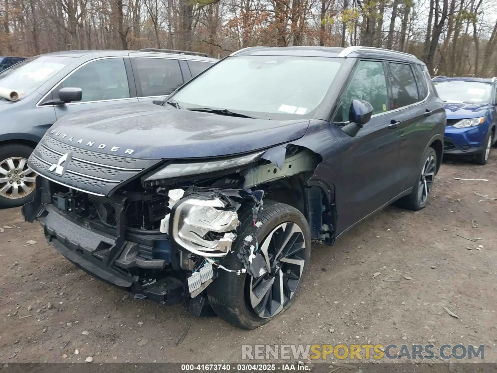 6 Photograph of a damaged car JA4J4VA87PZ016822 MITSUBISHI OUTLANDER 2023
