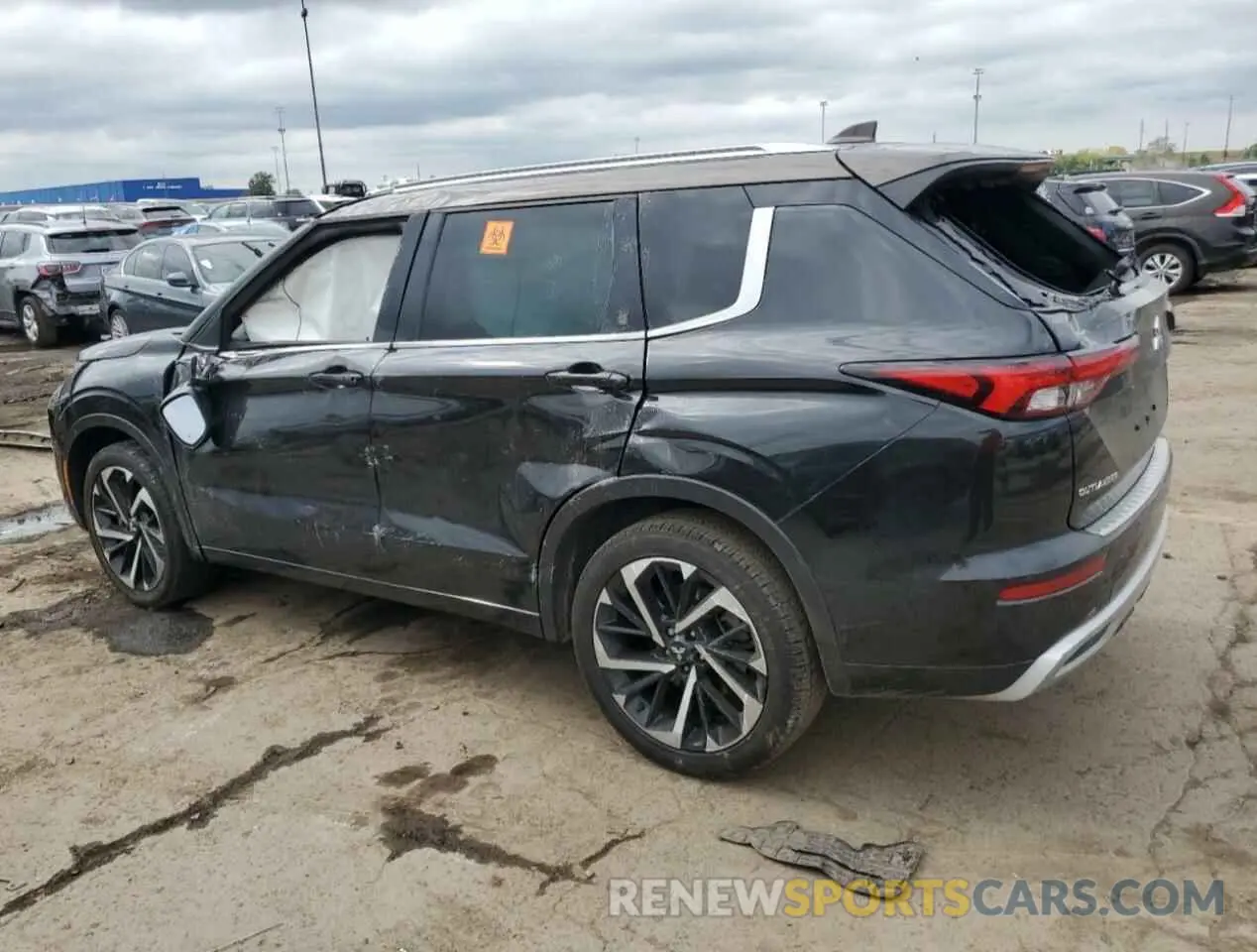 2 Photograph of a damaged car JA4J4VA88PZ022323 MITSUBISHI OUTLANDER 2023