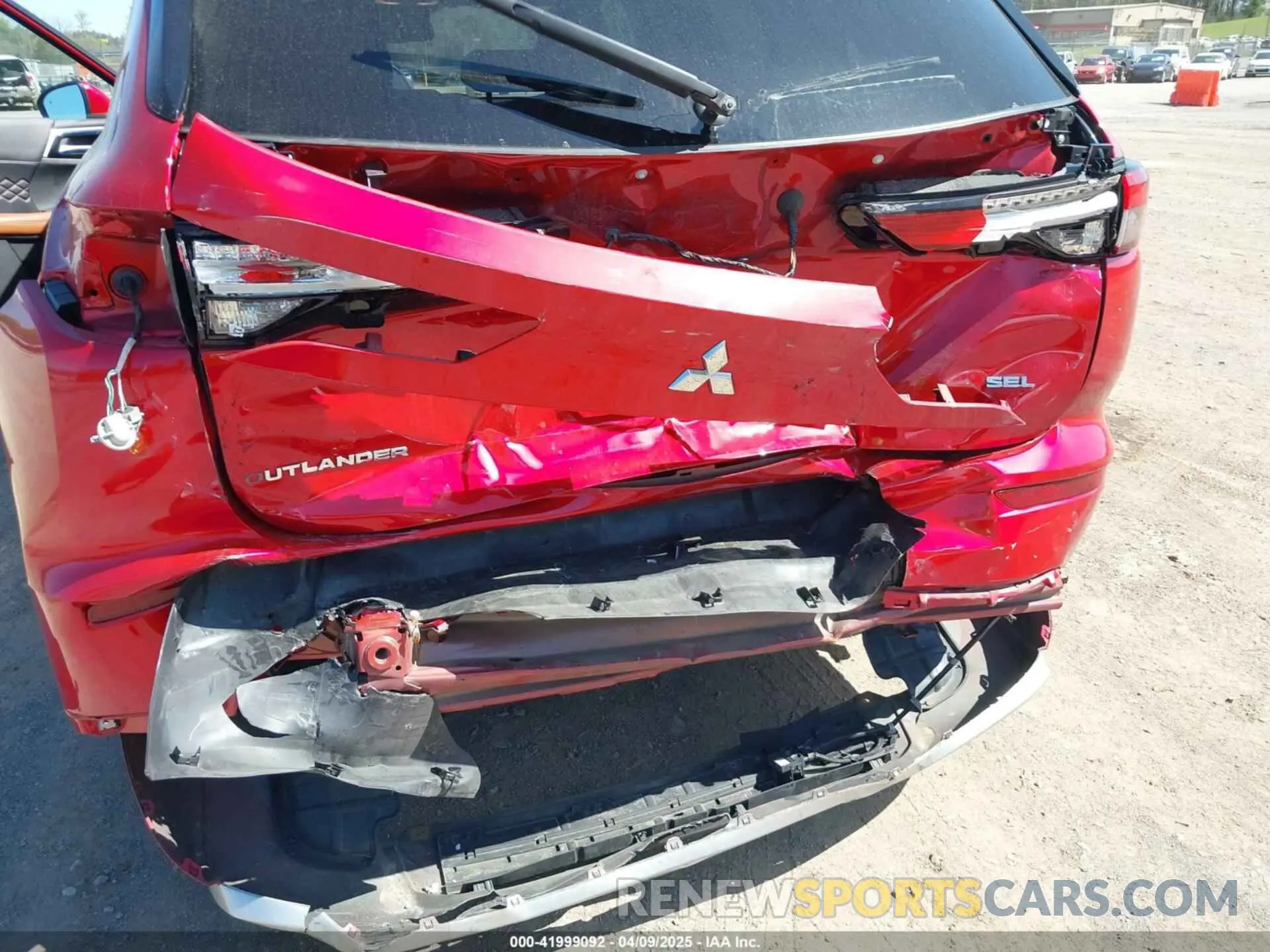 6 Photograph of a damaged car JA4J4VA89PZ044086 MITSUBISHI OUTLANDER 2023