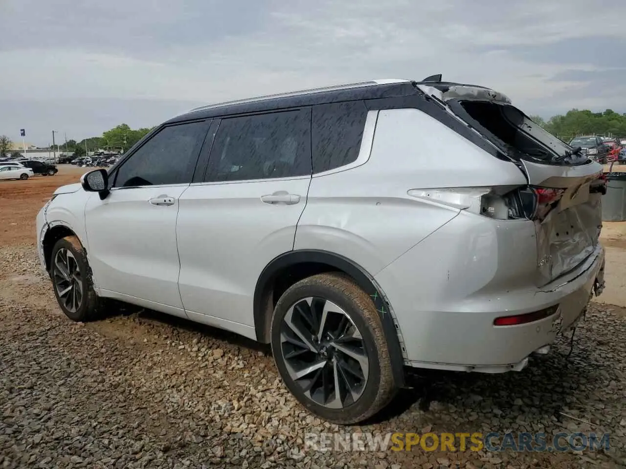 2 Photograph of a damaged car JA4J4VA8XPZ040631 MITSUBISHI OUTLANDER 2023