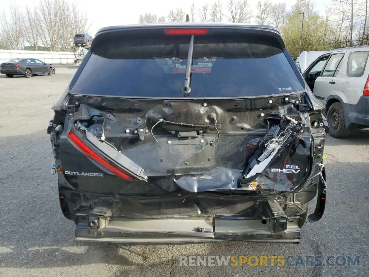 6 Photograph of a damaged car JA4T5VA98PZ028315 MITSUBISHI OUTLANDER 2023
