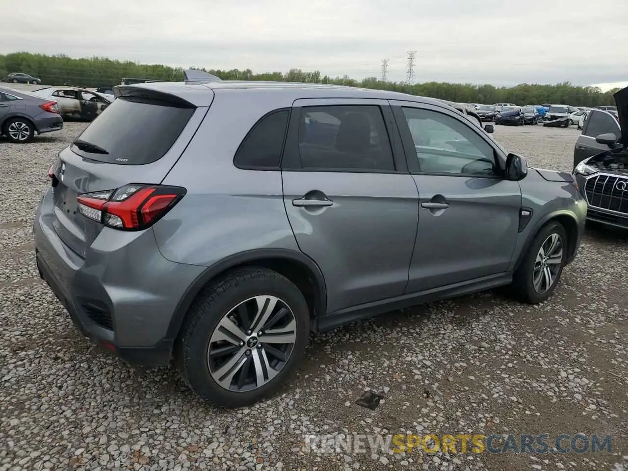 3 Photograph of a damaged car JA4ARUAU4RU006872 MITSUBISHI OUTLANDER 2024