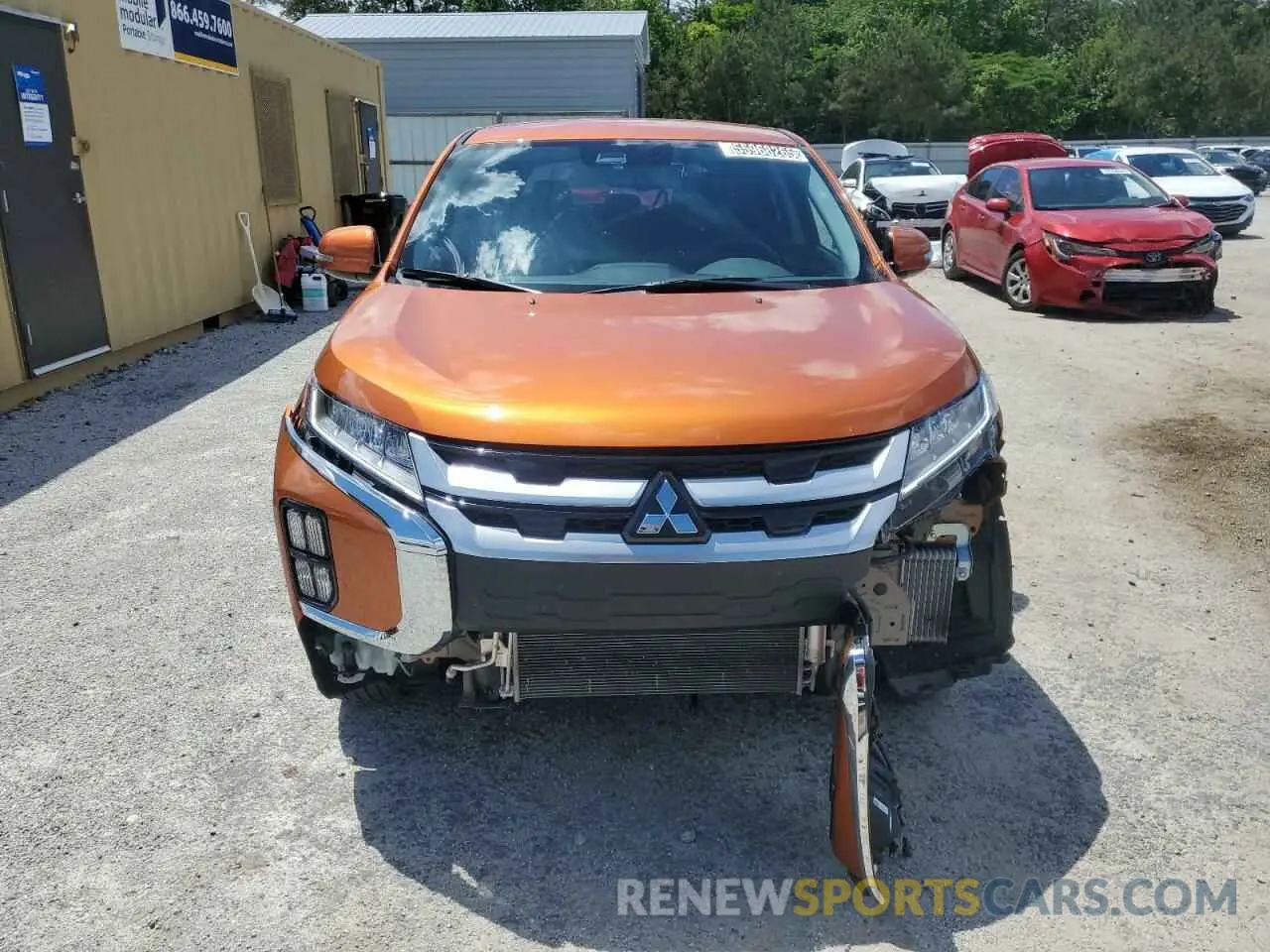 5 Photograph of a damaged car JA4ARUAU9RU014949 MITSUBISHI OUTLANDER 2024