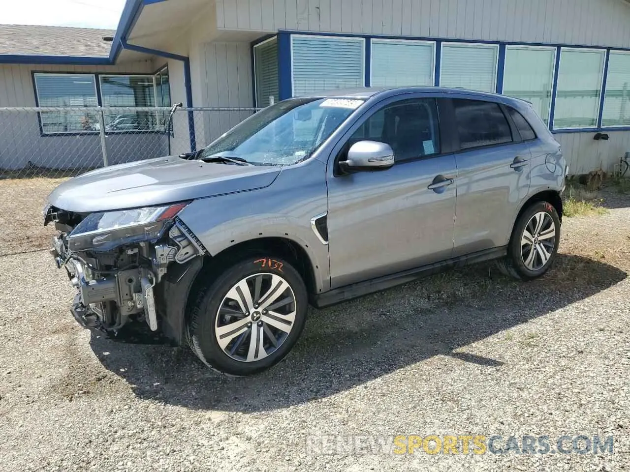 1 Photograph of a damaged car JA4ARUAU9RU020458 MITSUBISHI OUTLANDER 2024