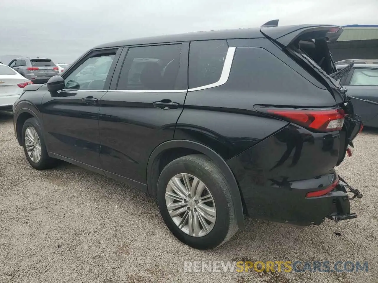 2 Photograph of a damaged car JA4J3UA85RZ026247 MITSUBISHI OUTLANDER 2024