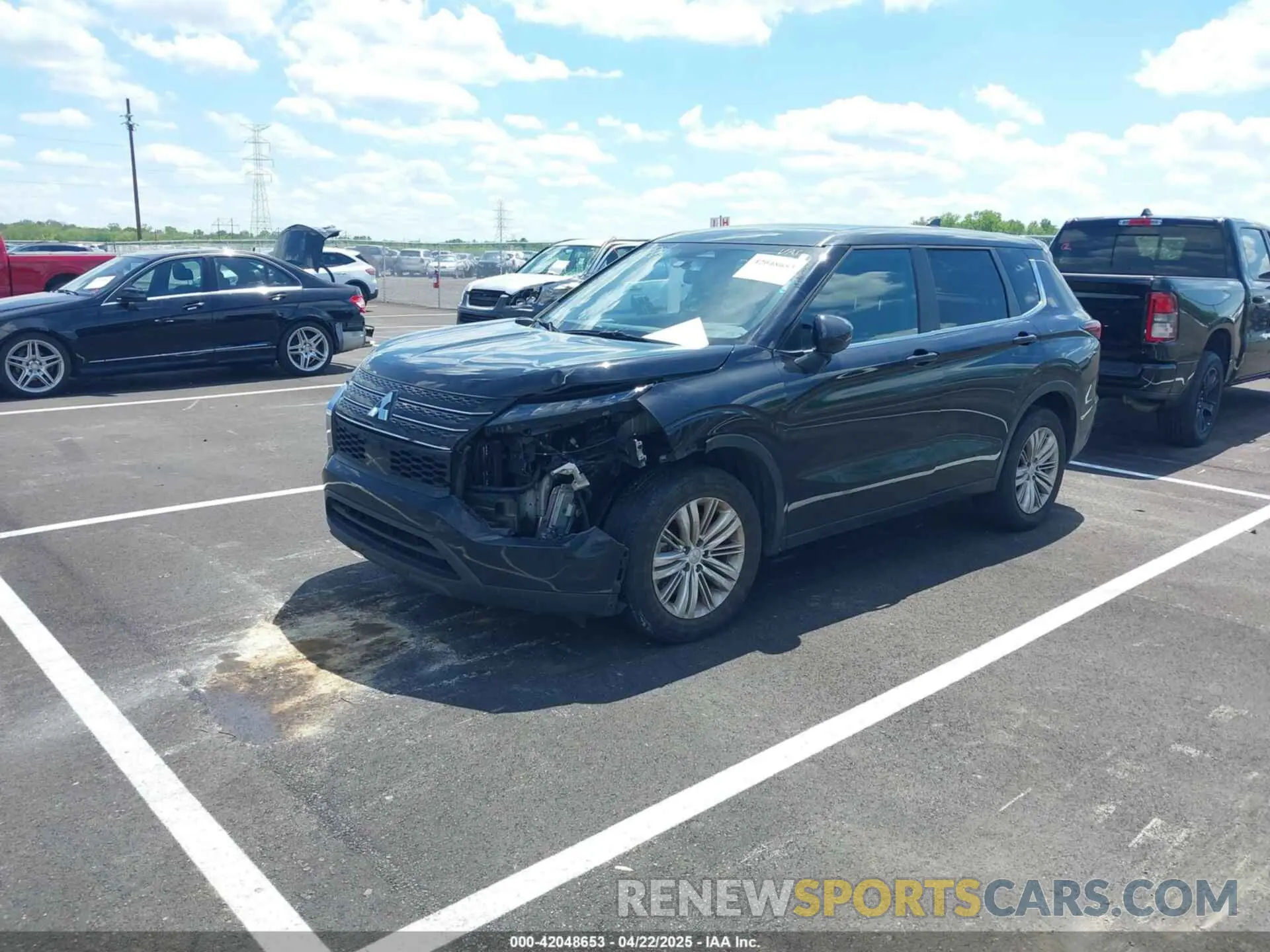 2 Photograph of a damaged car JA4J3UA88RZ028235 MITSUBISHI OUTLANDER 2024