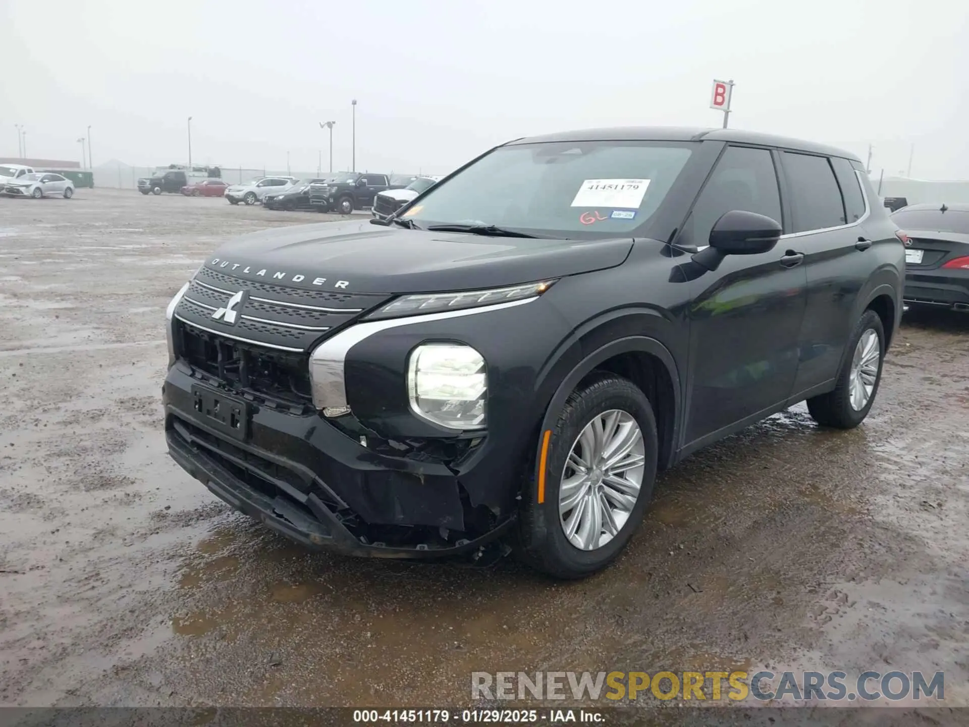 2 Photograph of a damaged car JA4J3UA88RZ074065 MITSUBISHI OUTLANDER 2024