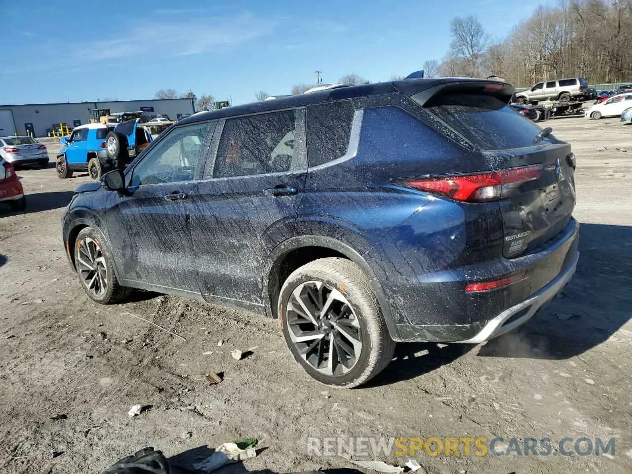 2 Photograph of a damaged car JA4J3VA80RZ022113 MITSUBISHI OUTLANDER 2024
