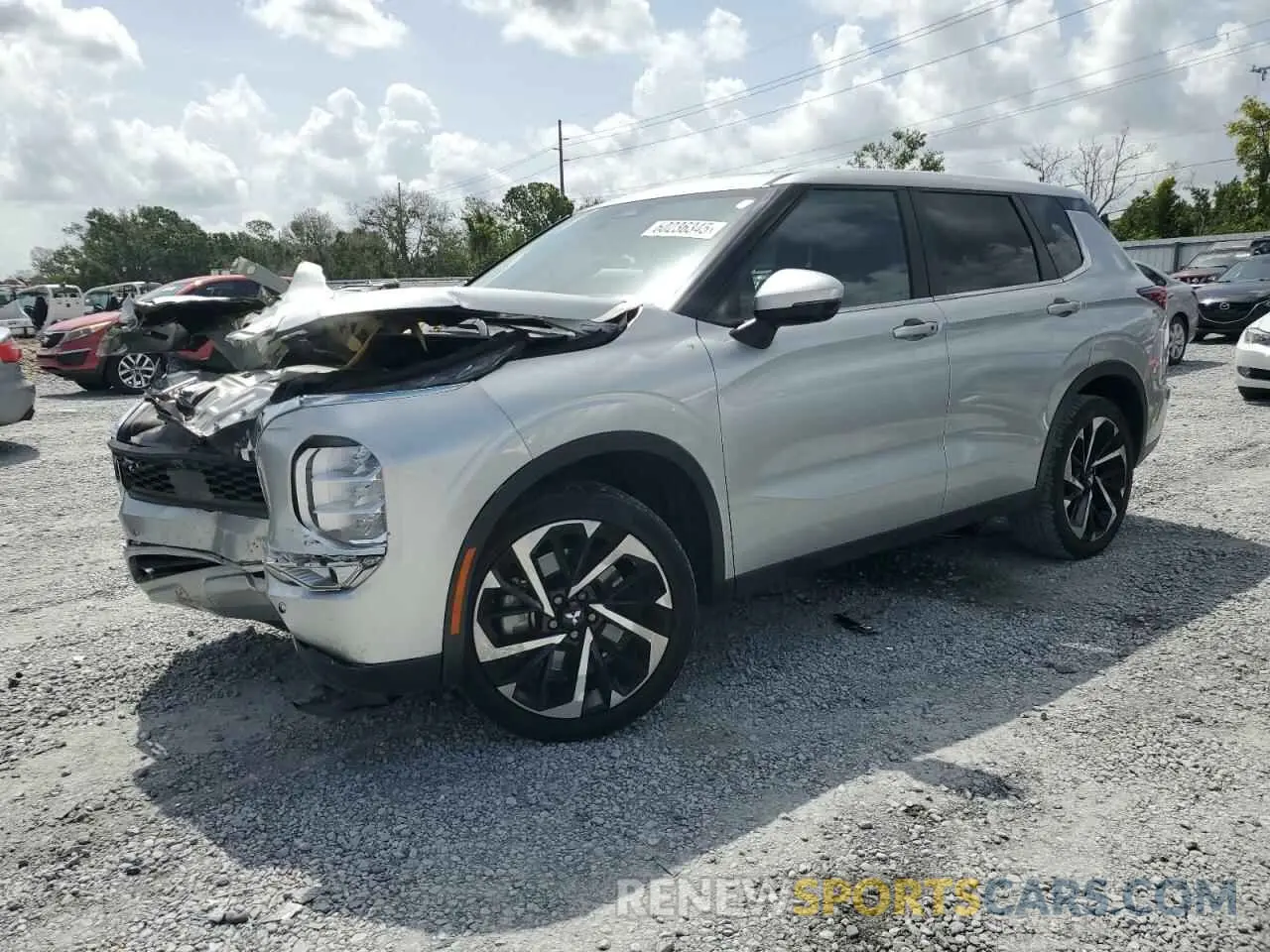 1 Photograph of a damaged car JA4J3VA81RZ007605 MITSUBISHI OUTLANDER 2024
