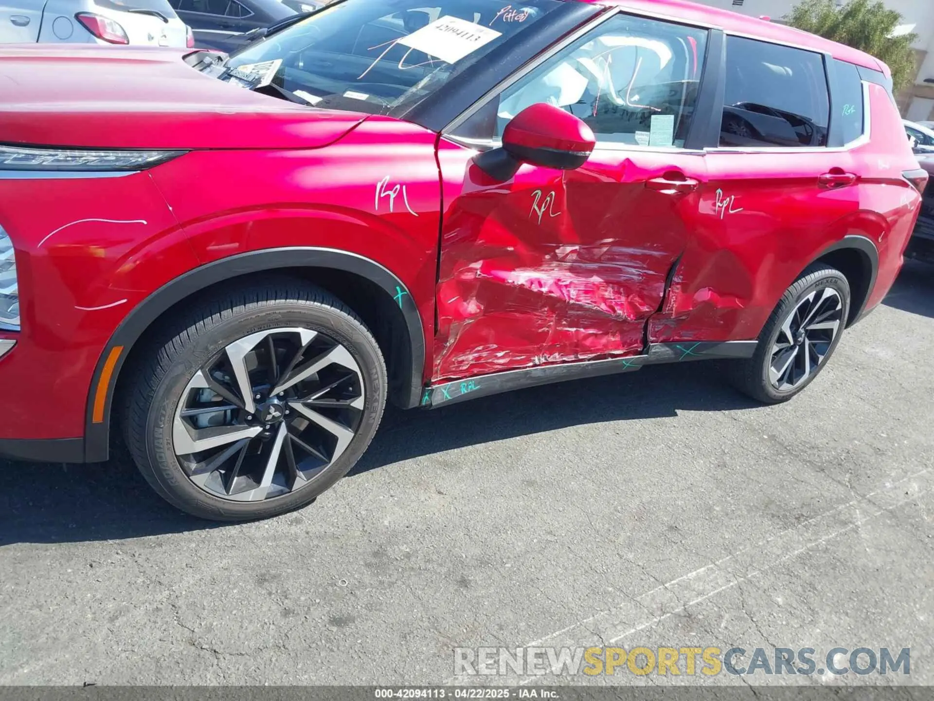 6 Photograph of a damaged car JA4J3VA81RZ008737 MITSUBISHI OUTLANDER 2024
