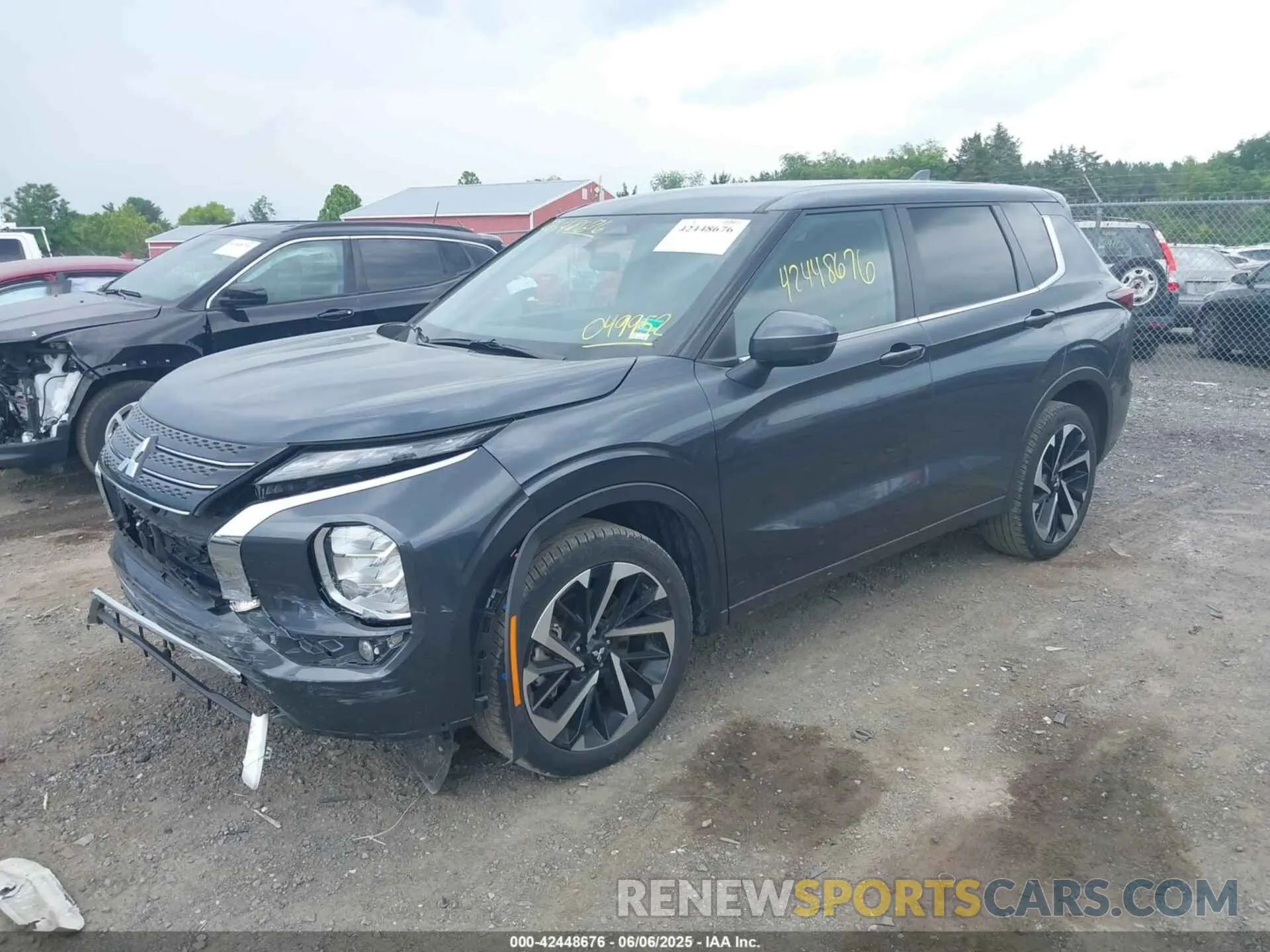 2 Photograph of a damaged car JA4J3VA81RZ049952 MITSUBISHI OUTLANDER 2024