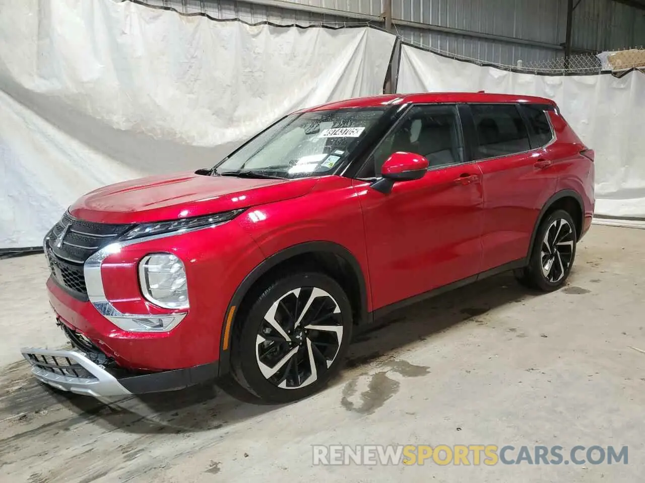 1 Photograph of a damaged car JA4J3VA81RZ068789 MITSUBISHI OUTLANDER 2024