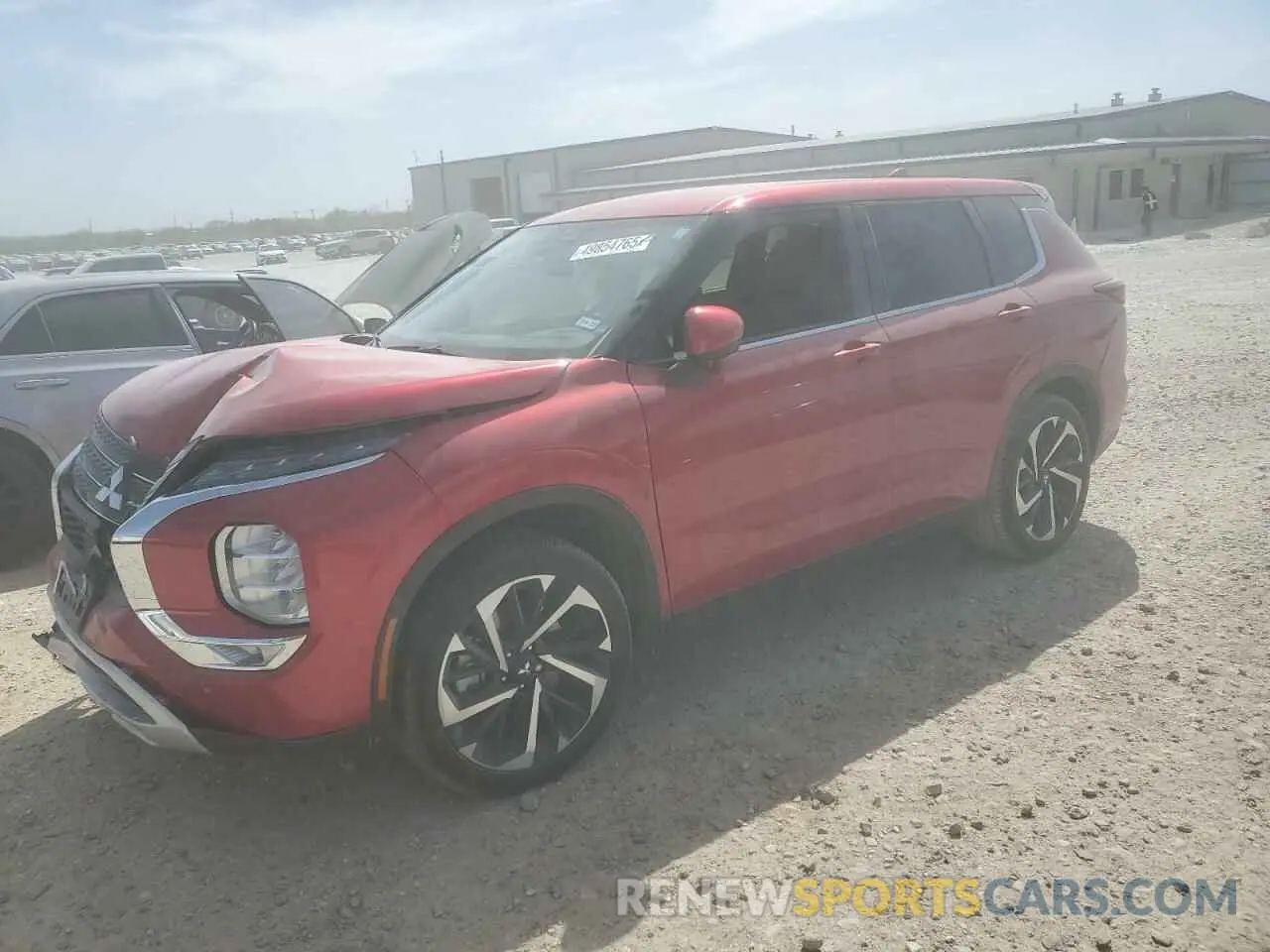 1 Photograph of a damaged car JA4J3VA82RZ048129 MITSUBISHI OUTLANDER 2024
