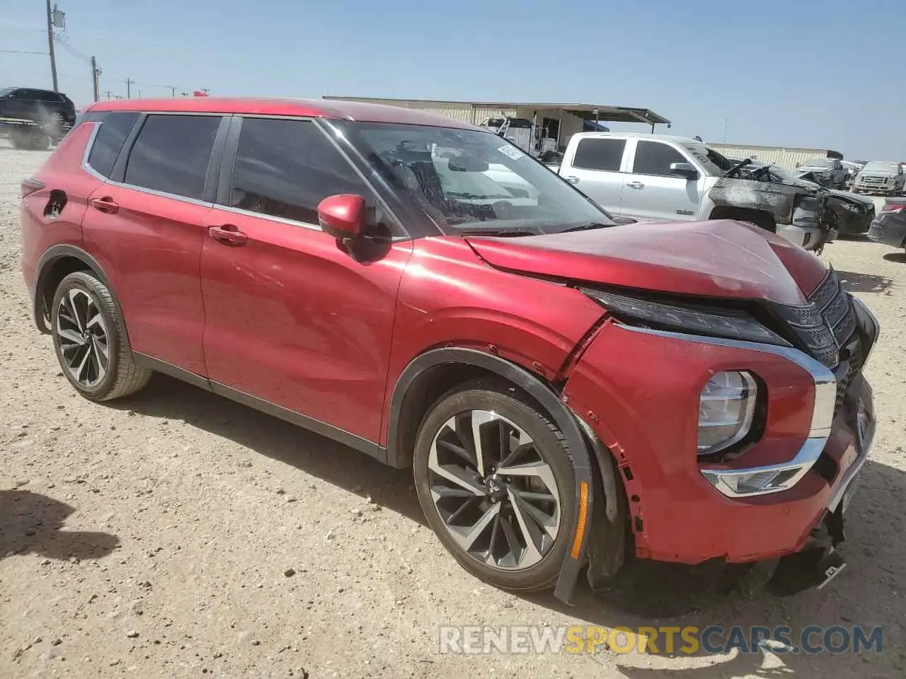4 Photograph of a damaged car JA4J3VA82RZ048129 MITSUBISHI OUTLANDER 2024