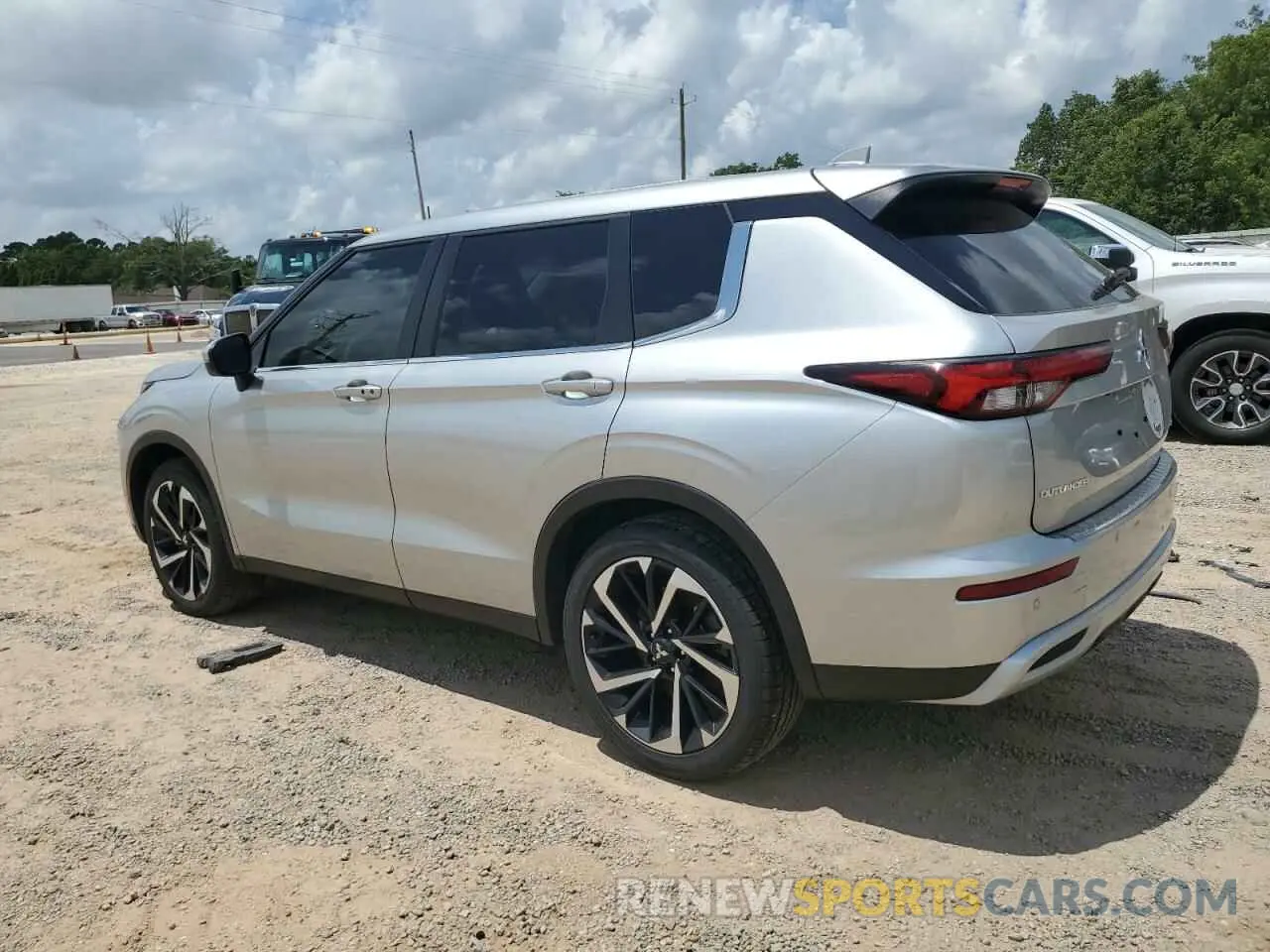 2 Photograph of a damaged car JA4J3VA83RZ040766 MITSUBISHI OUTLANDER 2024