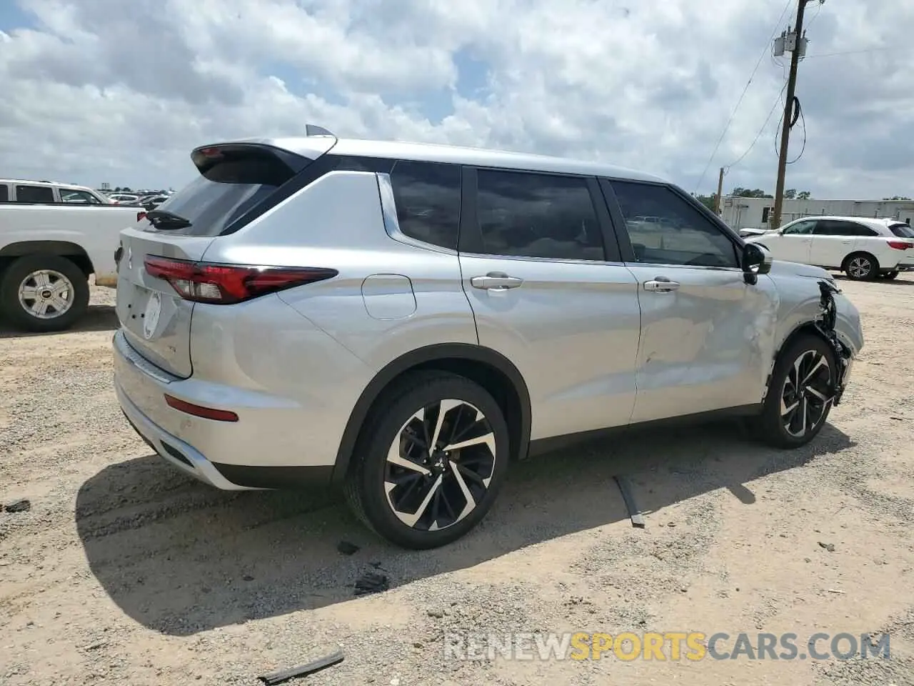 3 Photograph of a damaged car JA4J3VA83RZ040766 MITSUBISHI OUTLANDER 2024