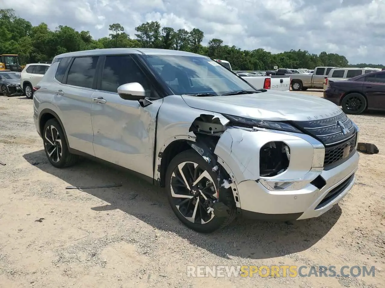 4 Photograph of a damaged car JA4J3VA83RZ040766 MITSUBISHI OUTLANDER 2024