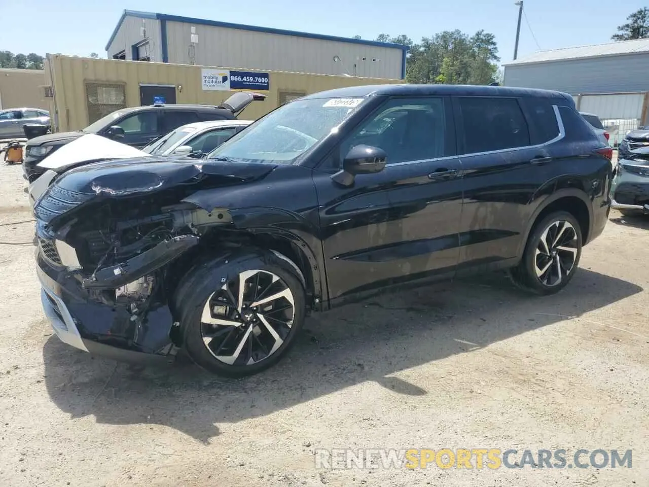 1 Photograph of a damaged car JA4J3VA83RZ041903 MITSUBISHI OUTLANDER 2024