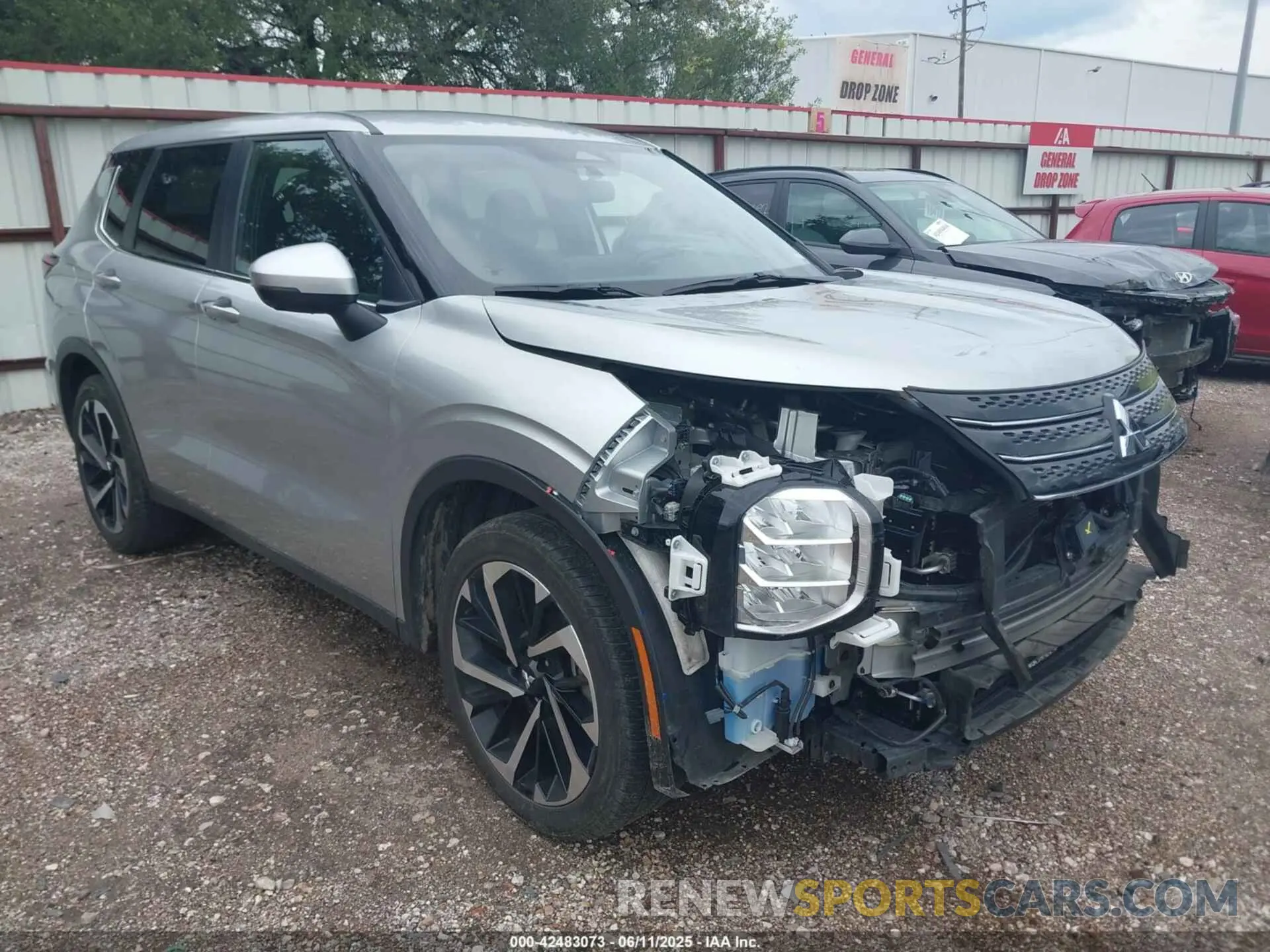 1 Photograph of a damaged car JA4J3VA83RZ068485 MITSUBISHI OUTLANDER 2024