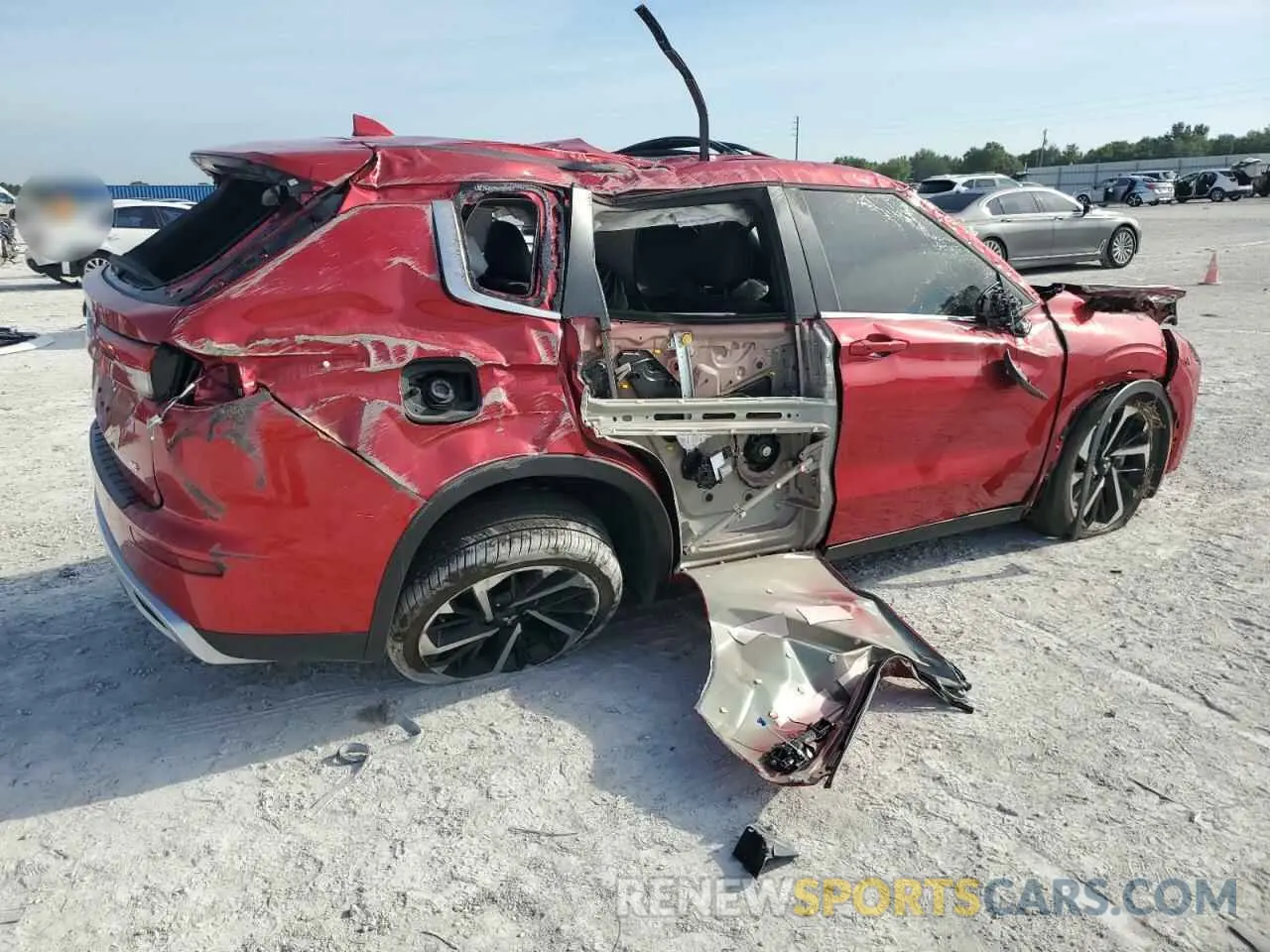 3 Photograph of a damaged car JA4J3VA83RZ077512 MITSUBISHI OUTLANDER 2024