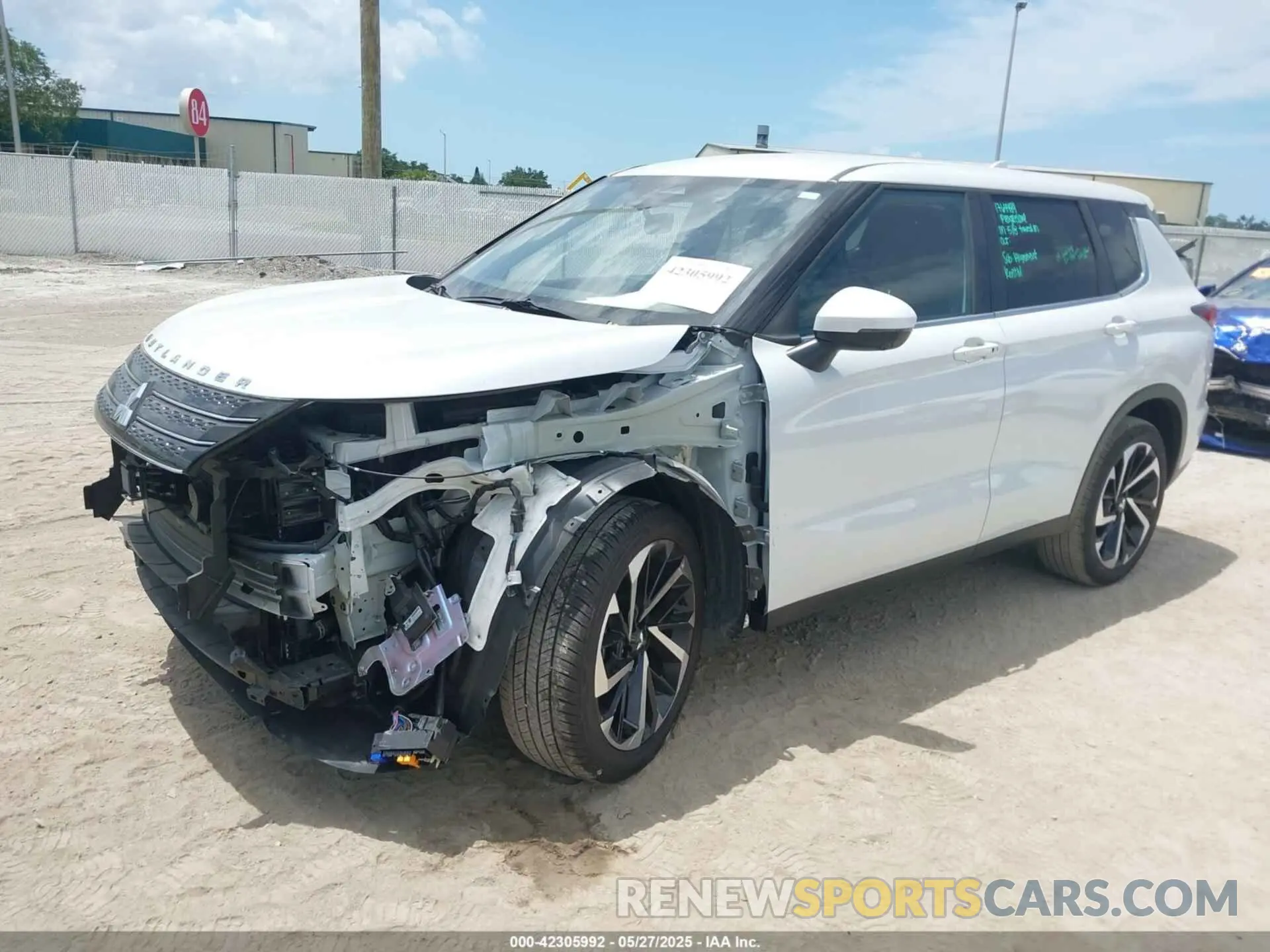2 Photograph of a damaged car JA4J3VA83RZ082399 MITSUBISHI OUTLANDER 2024
