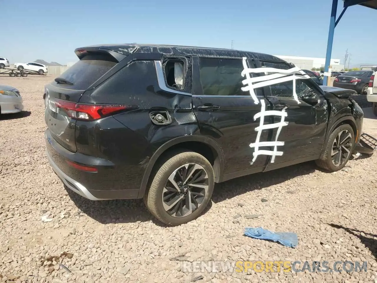 3 Photograph of a damaged car JA4J3VA84RZ060525 MITSUBISHI OUTLANDER 2024