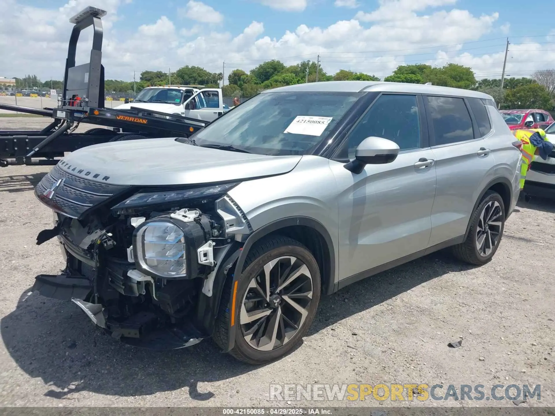2 Photograph of a damaged car JA4J3VA87RZ012811 MITSUBISHI OUTLANDER 2024