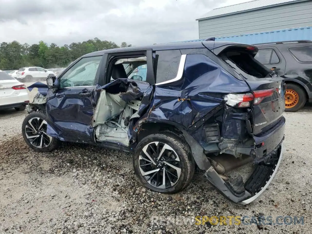 2 Photograph of a damaged car JA4J3VA87RZ013926 MITSUBISHI OUTLANDER 2024