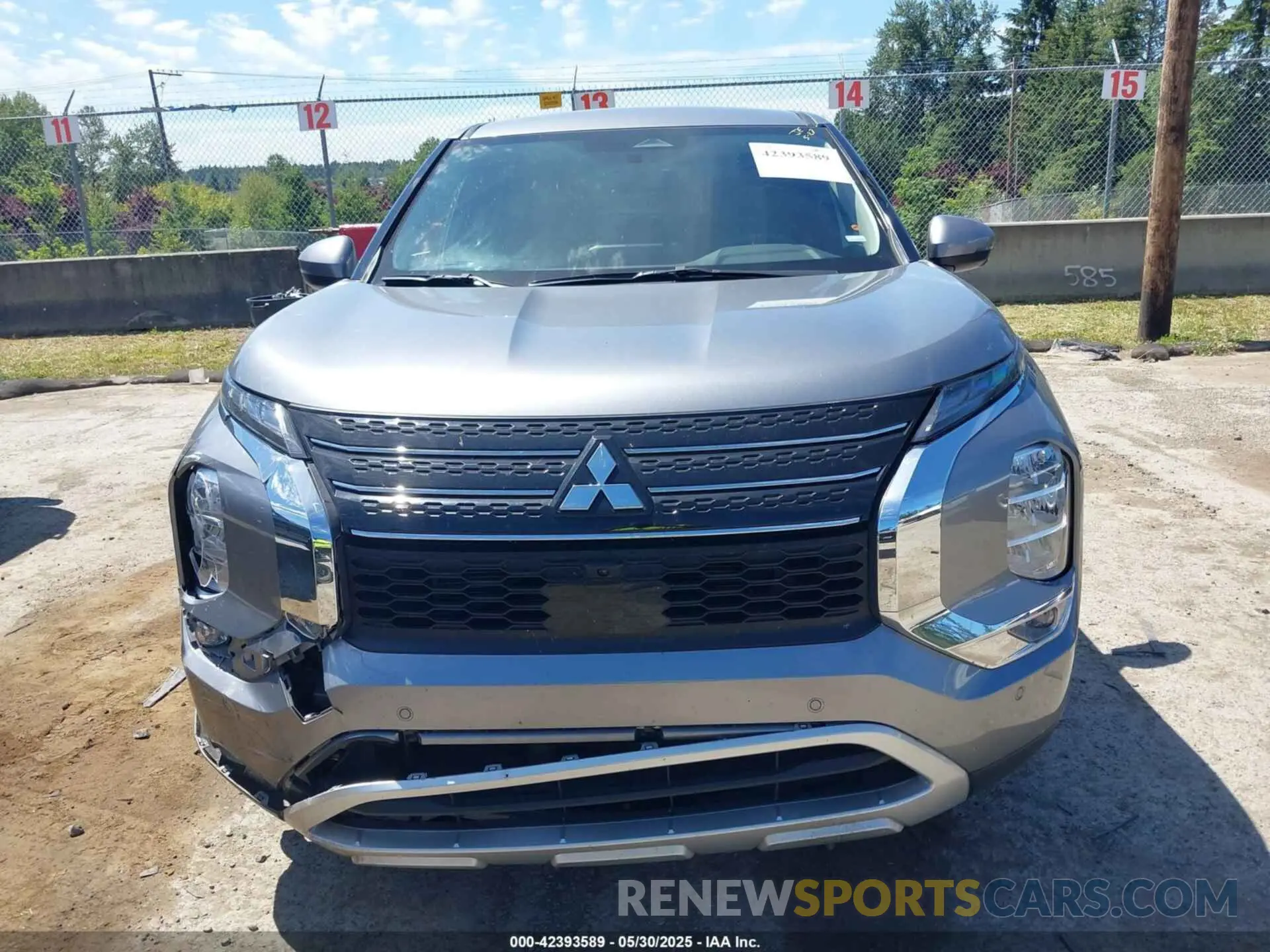 12 Photograph of a damaged car JA4J3VA8XRZ041588 MITSUBISHI OUTLANDER 2024