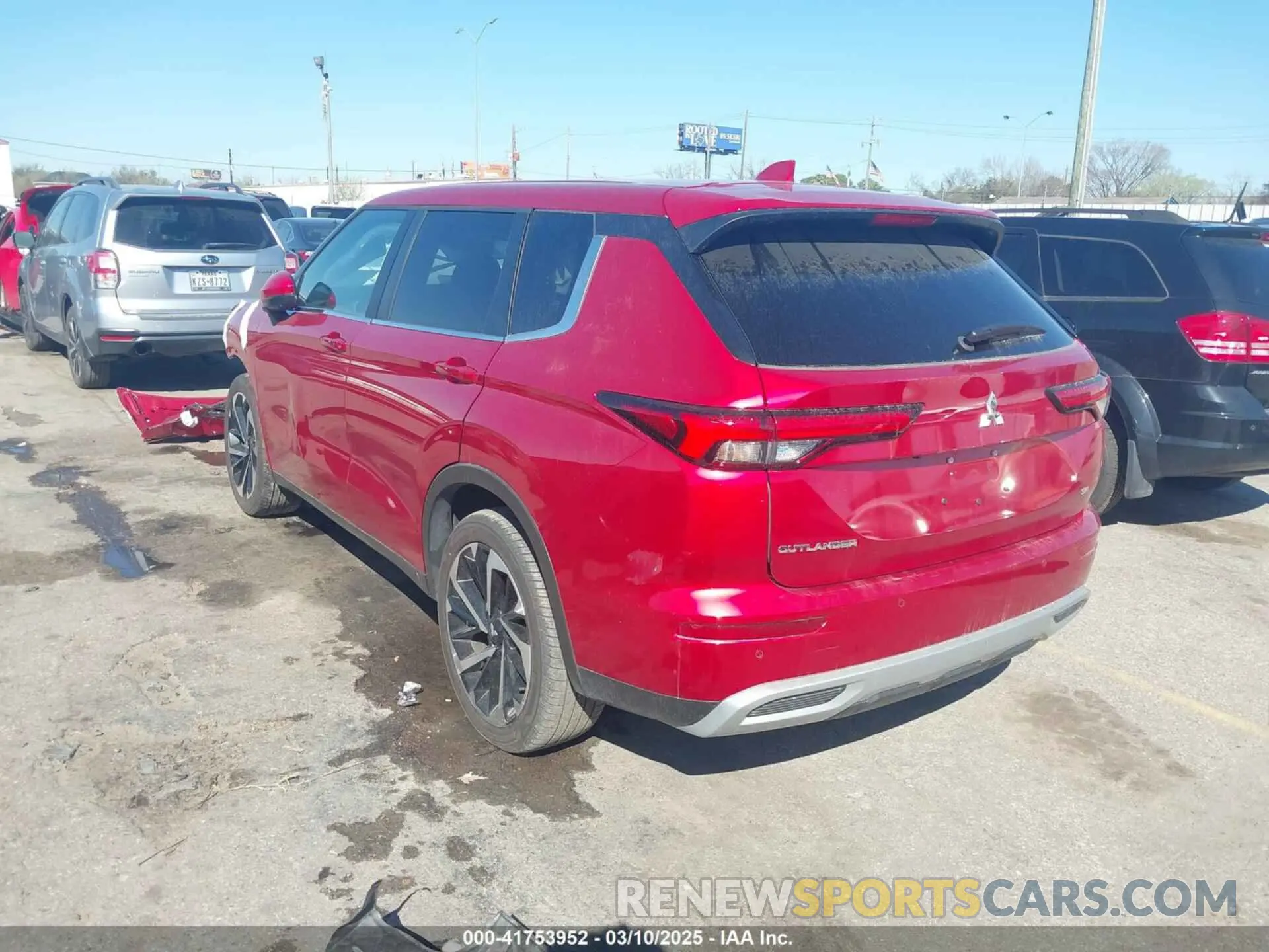 3 Photograph of a damaged car JA4J3VA8XRZ081086 MITSUBISHI OUTLANDER 2024