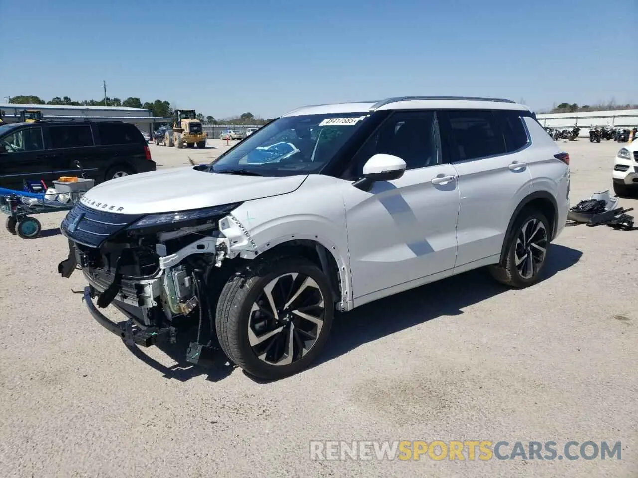1 Photograph of a damaged car JA4J3WA83RZ016375 MITSUBISHI OUTLANDER 2024