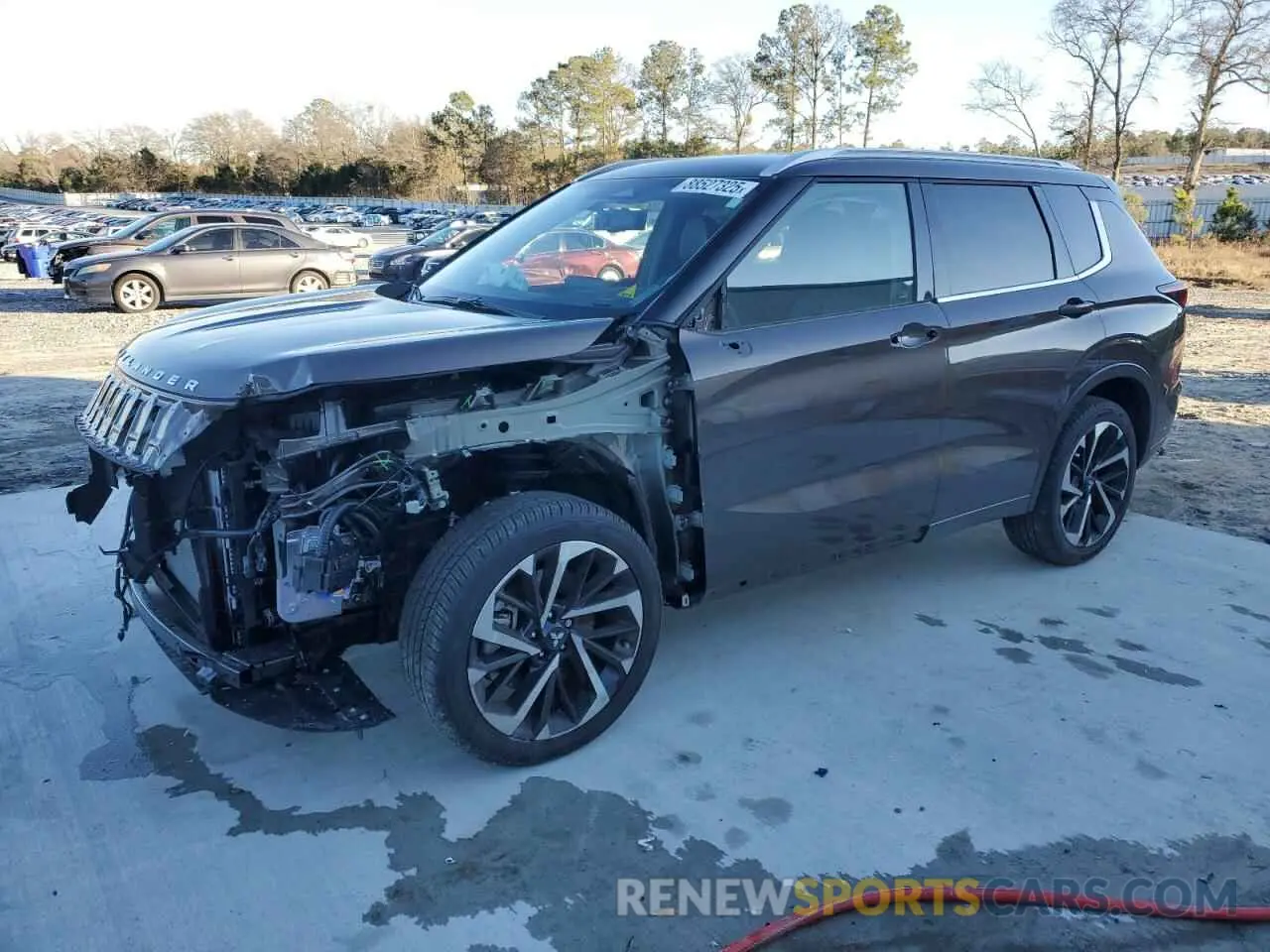 1 Photograph of a damaged car JA4J3WA8XRZ047106 MITSUBISHI OUTLANDER 2024