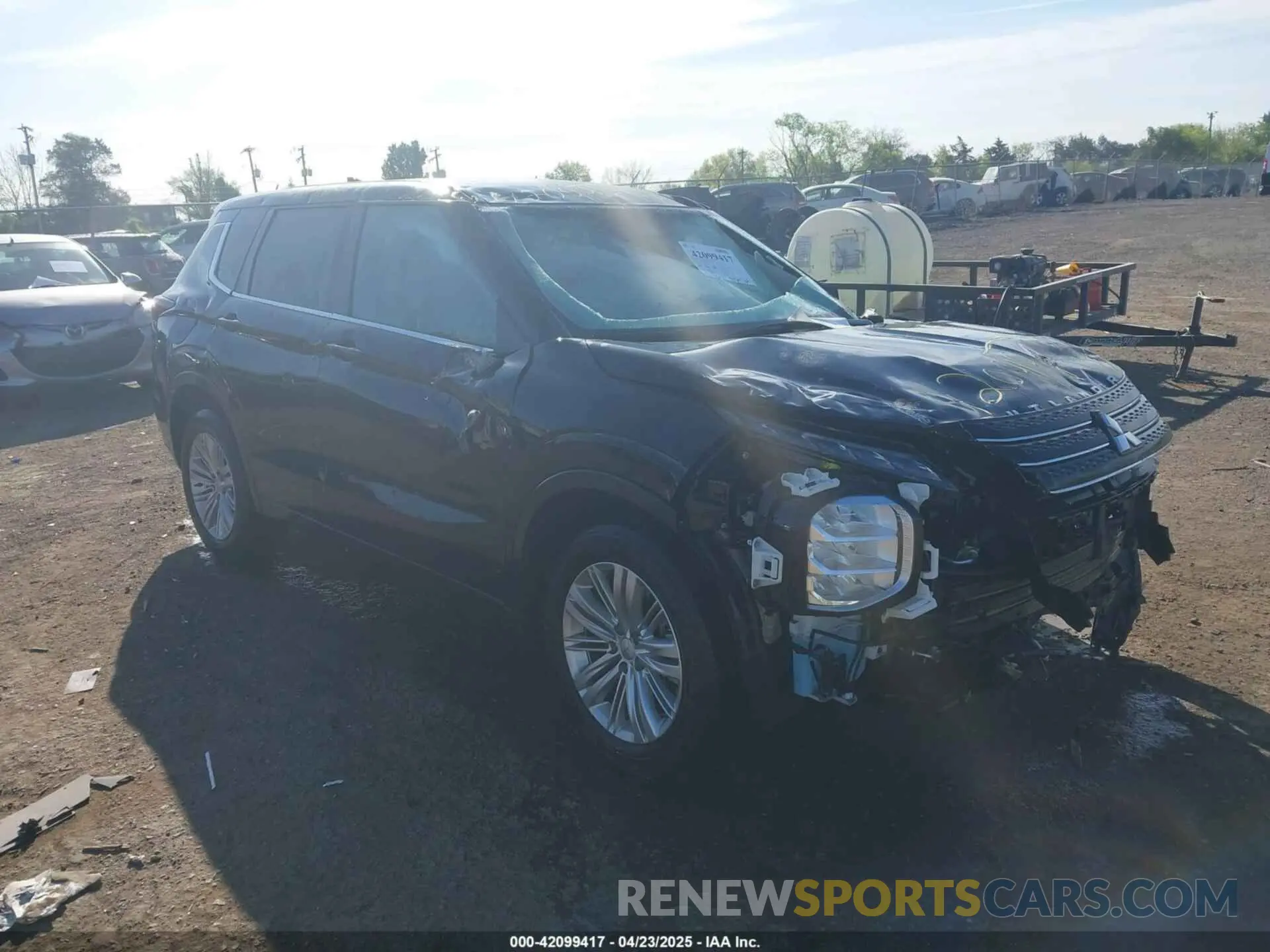 1 Photograph of a damaged car JA4J4UA87RZ007342 MITSUBISHI OUTLANDER 2024