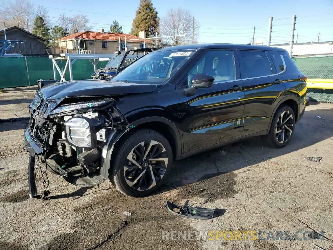 1 Photograph of a damaged car JA4J4VA80RZ086472 MITSUBISHI OUTLANDER 2024